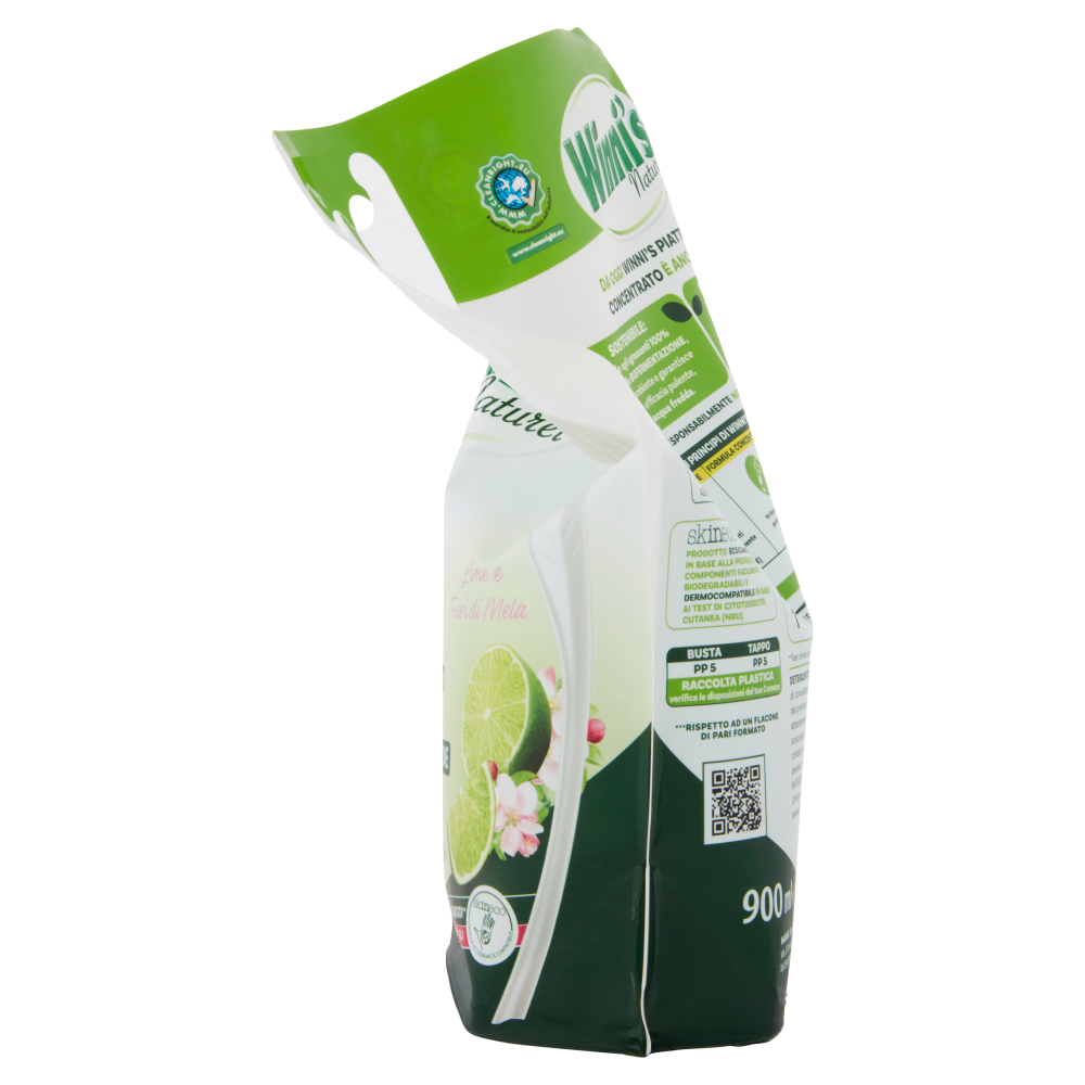 Winni's Naturel Patti Concentrato Lime e Fiori di Mela pouch 900 ml