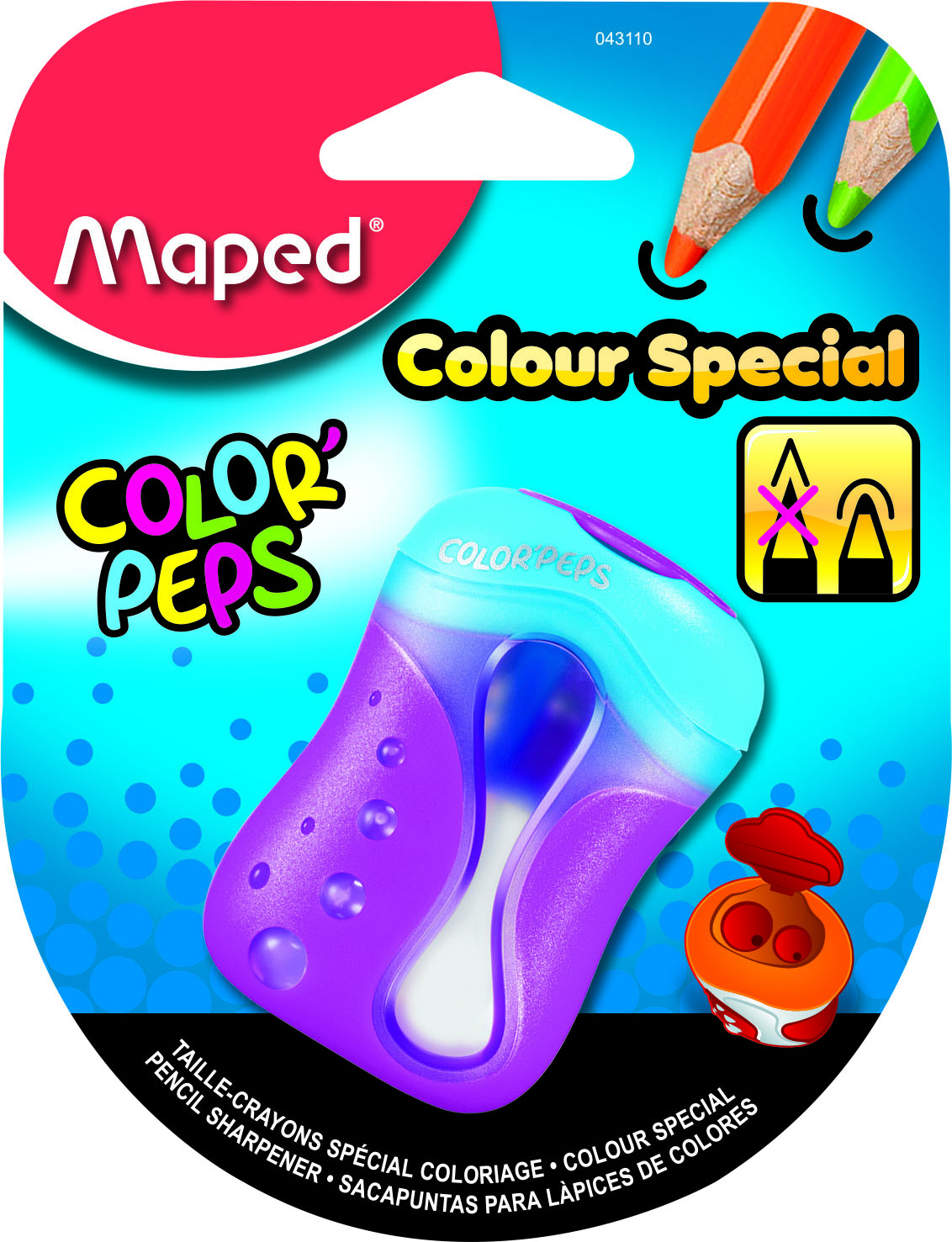 Maped Temperamatite Color'Peps 2 Fori