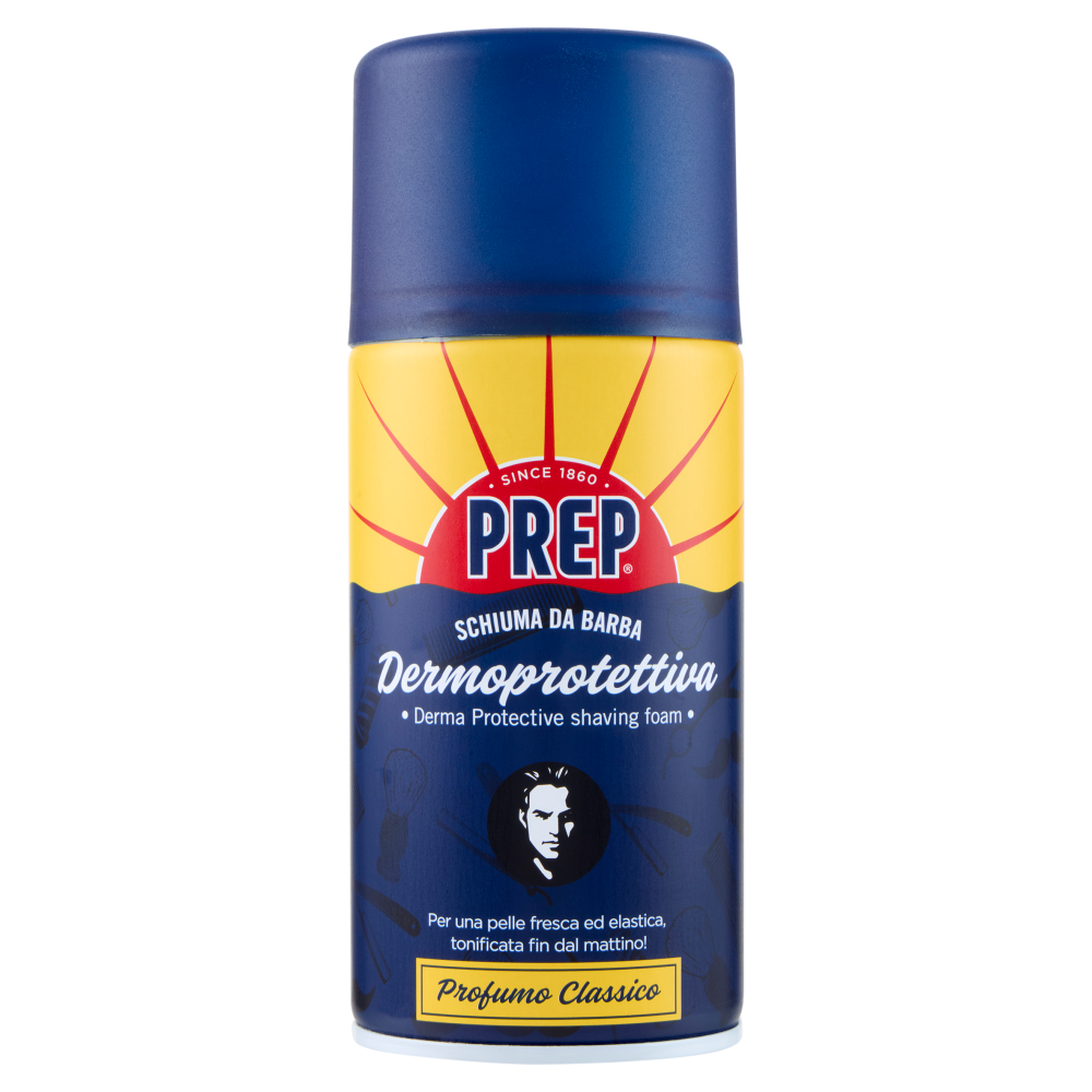 Prep Schiuma da Barba Dermoprotettiva Profumo Classico 300 ml