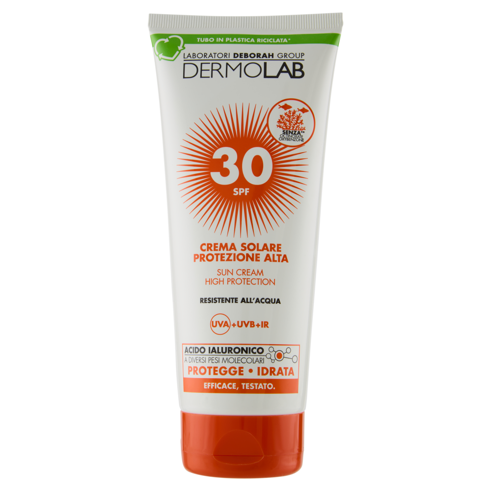 Dermolab Crema Solare Protezione Alta 30 SPF 200 ml