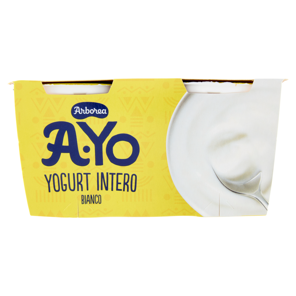 Arborea A-Yo Yogurt Intero Bianco 2 x 125 g
