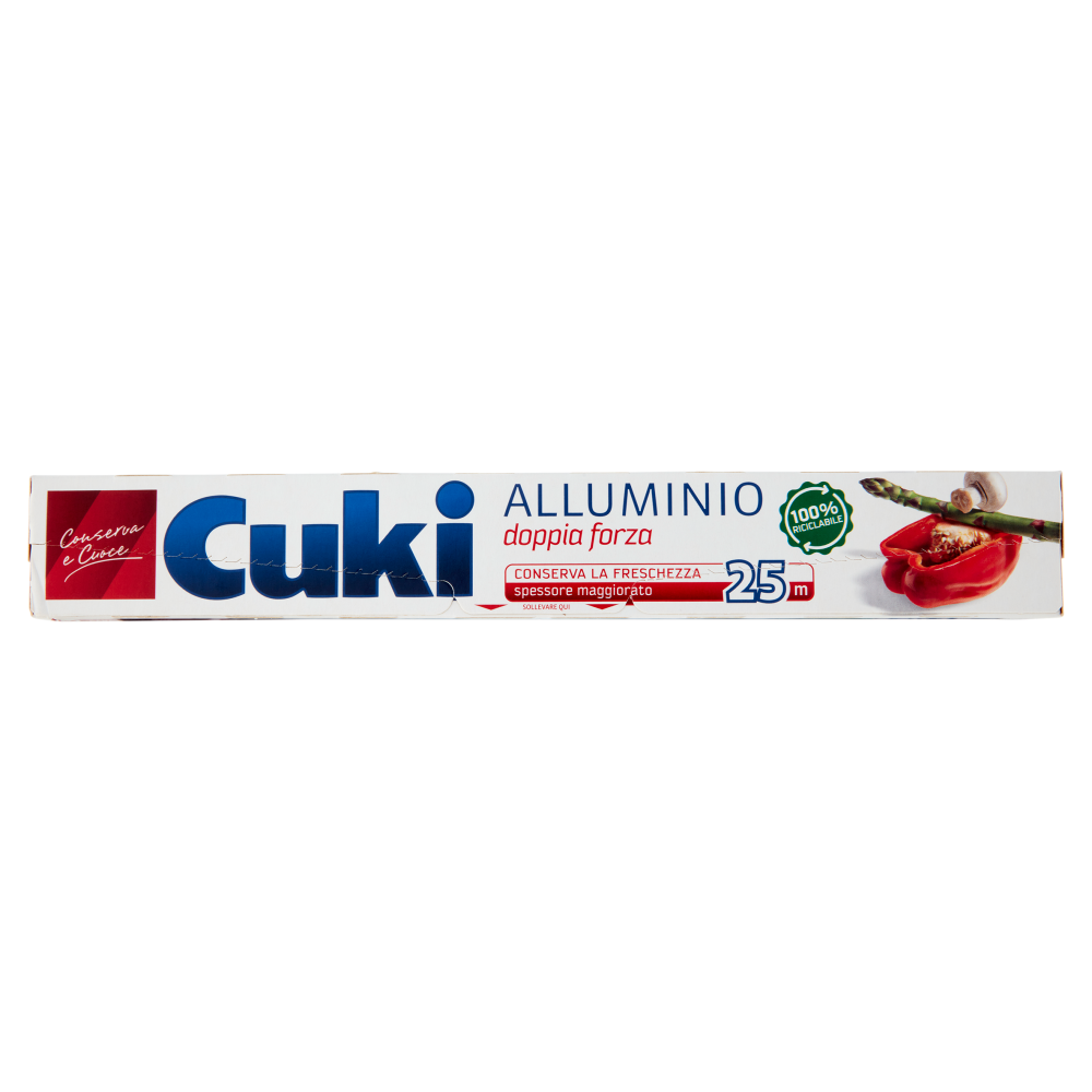 Cuki Conserva e Cuoce Alluminio doppia forza 25 m