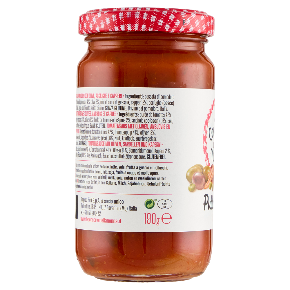 Le Conserve della Nonna Puttanesca 190 g