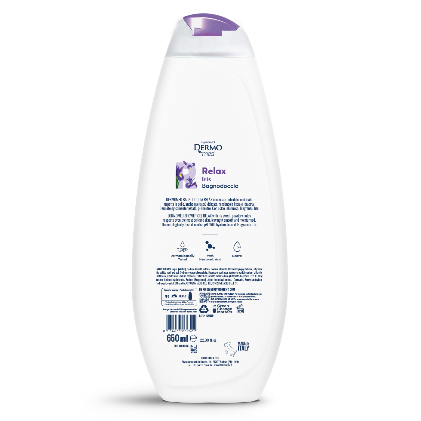 BAGNODOCCIA RELAX 650 ML