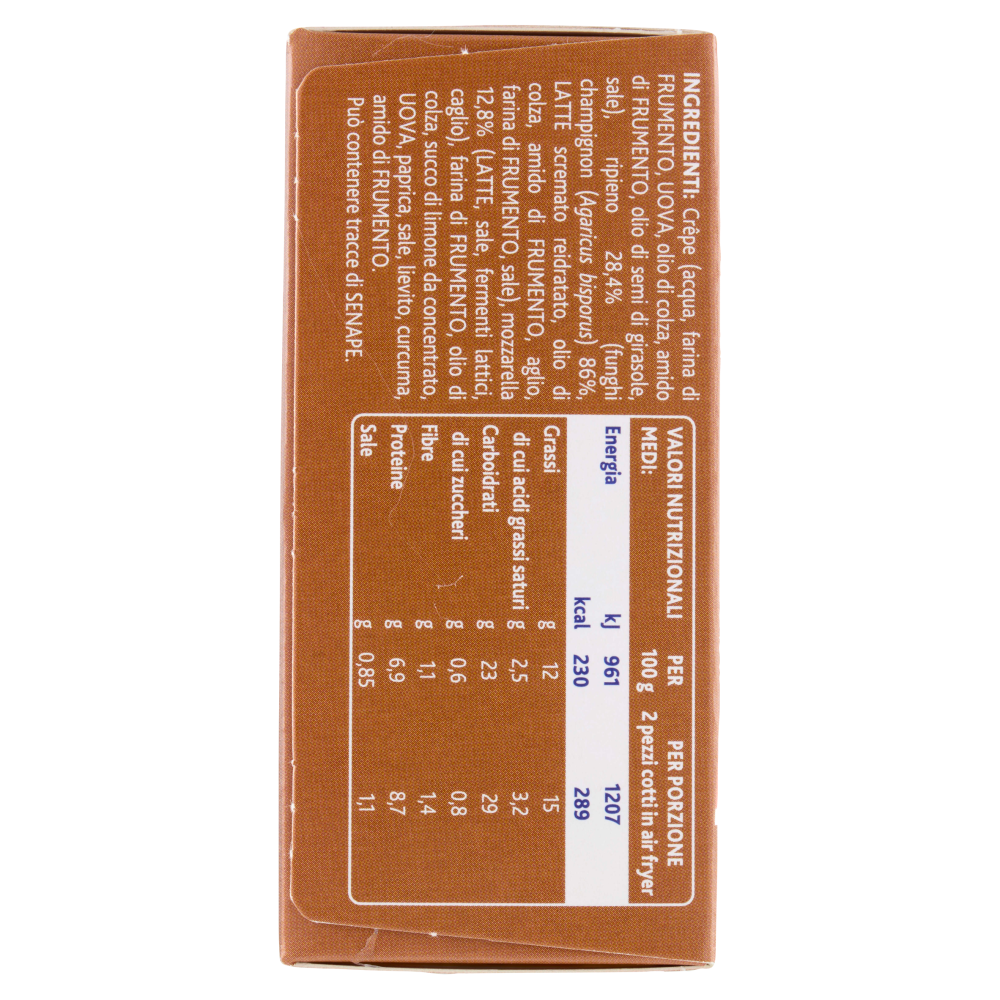 Sofficini Findus 4 Sofficini Funghi Più Mozzarella 250 g