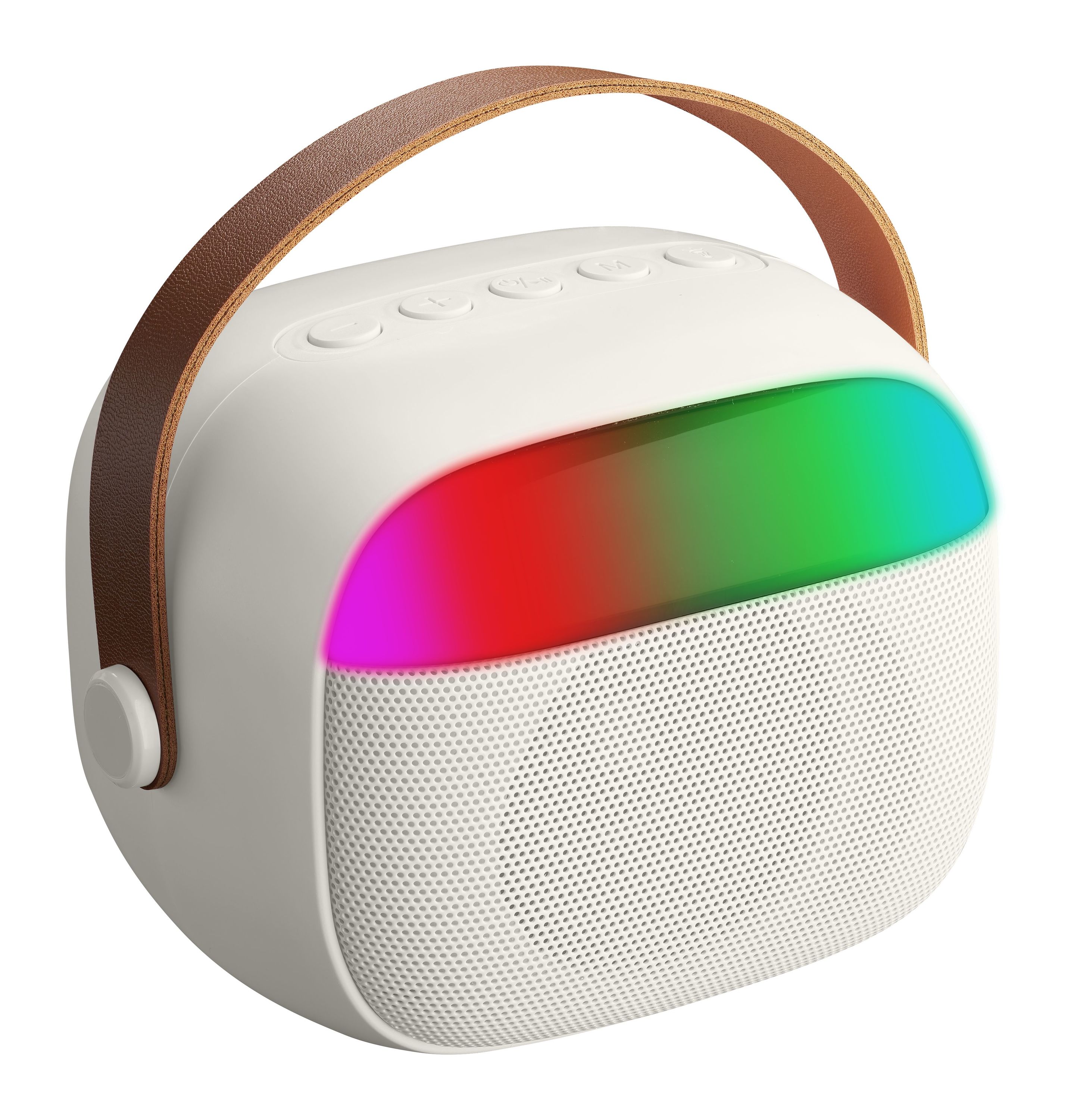 Tech Pop 8018080477690 Altoparlante portatile mono Bianco 5 W