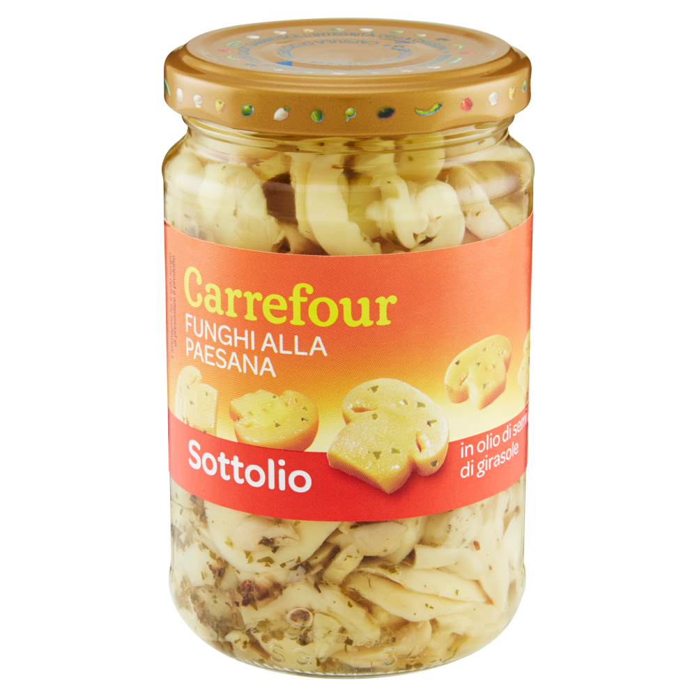 Carrefour Sottolio Funghi alla Paesana 280 g