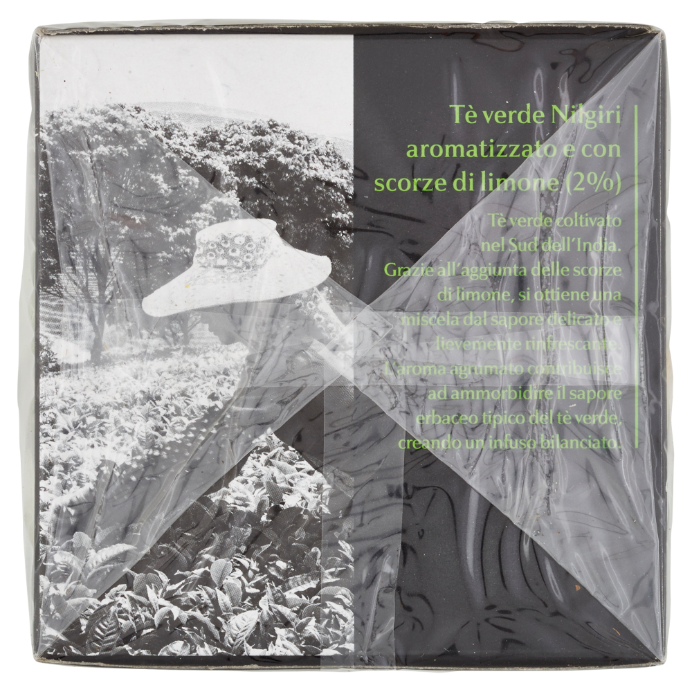 Carrefour Selection Tè verde Nilgiri aromatizzato e con scorze di limone 15 x 2 g