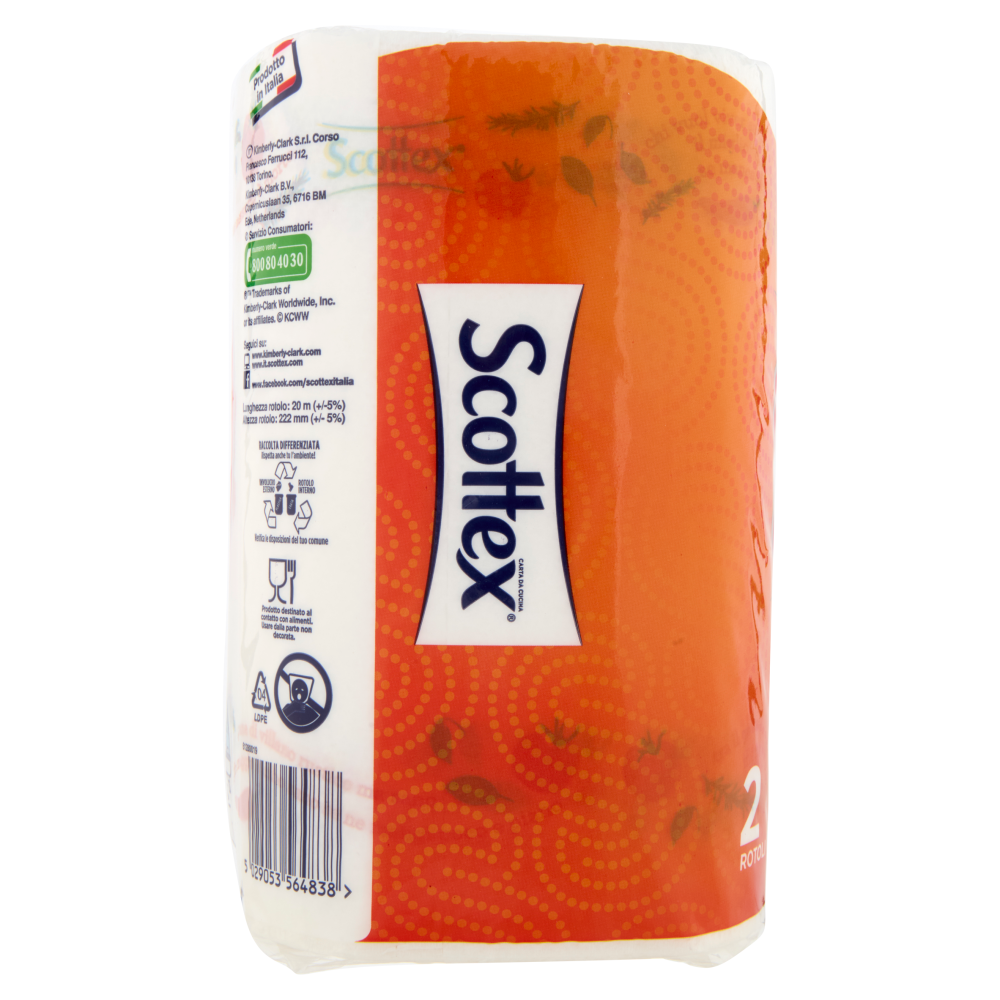 Scottex Quanto Basta Carta da Cucina 2 Pz