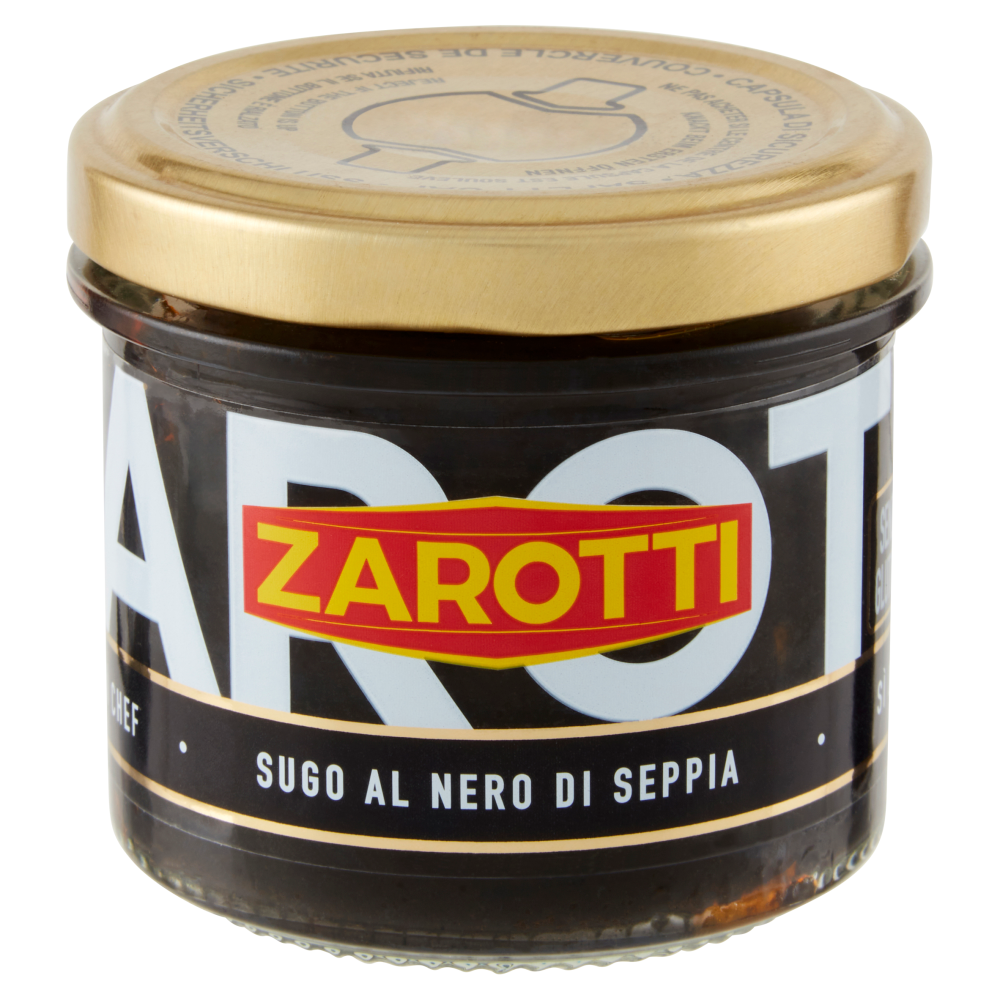 Zarotti S&igrave; Chef Sugo al Nero di Seppia 110 g
