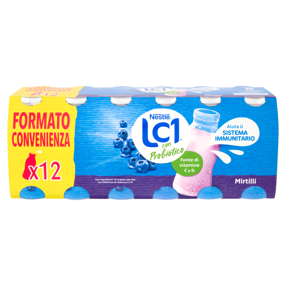 NESTL&Eacute; LC1 con Probiotico Mirtilli 12x90g