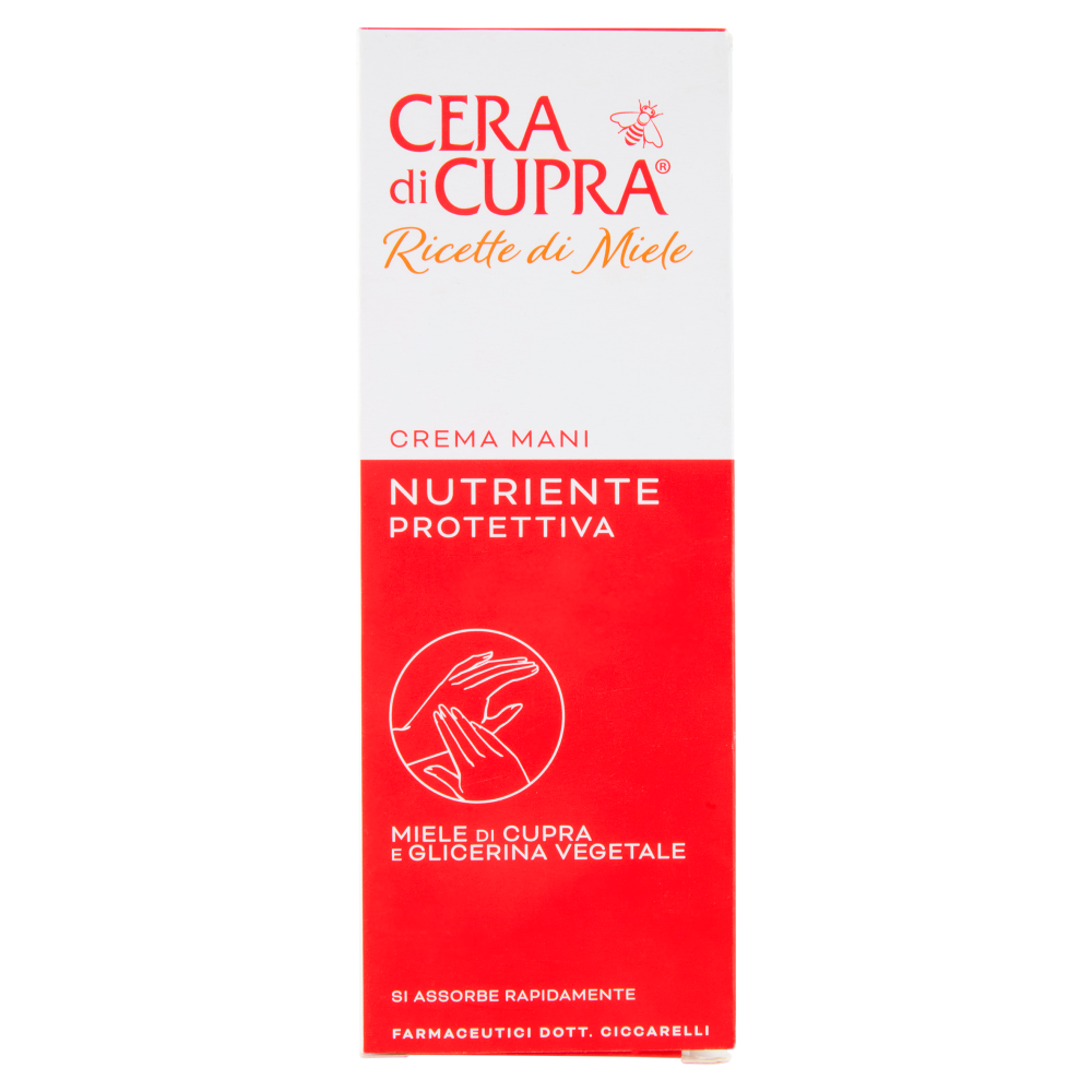 Cera di Cupra Ricette di Miele Crema Mani Nutriente Protettiva 75 ml