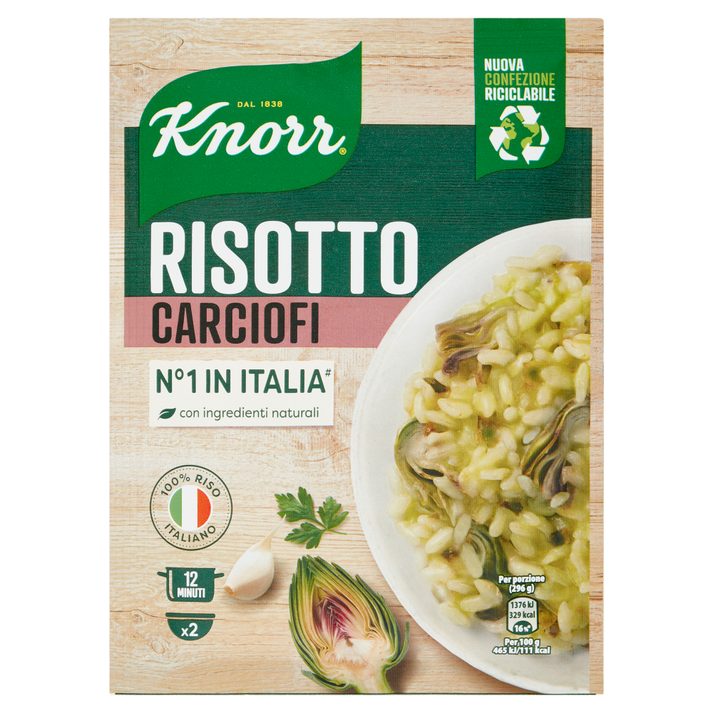 Knorr Risotteria Carciofi 175 g Carrefour