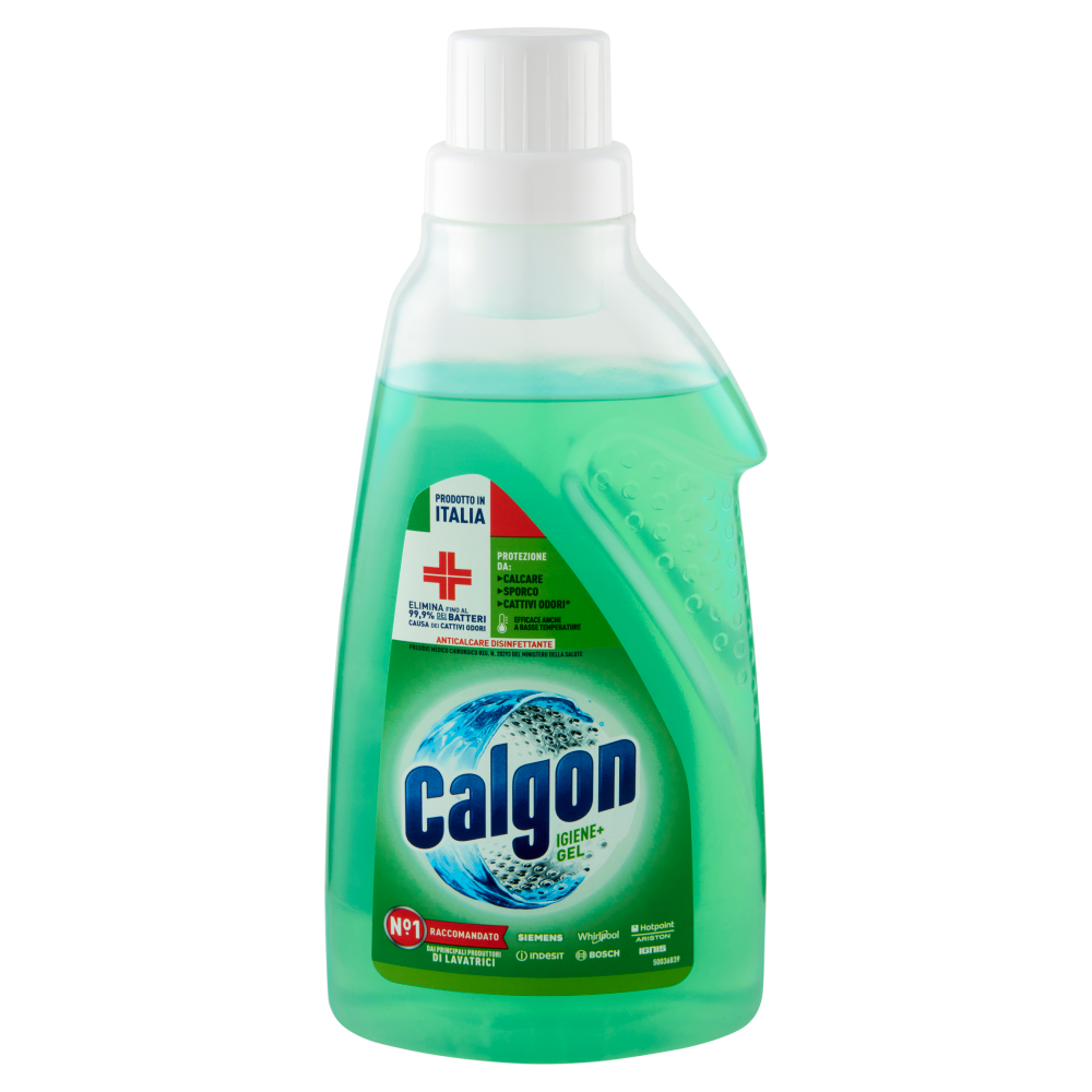Calgon Igiene+ Gel Anticalcare disinfettante lavatrice 750 ml
