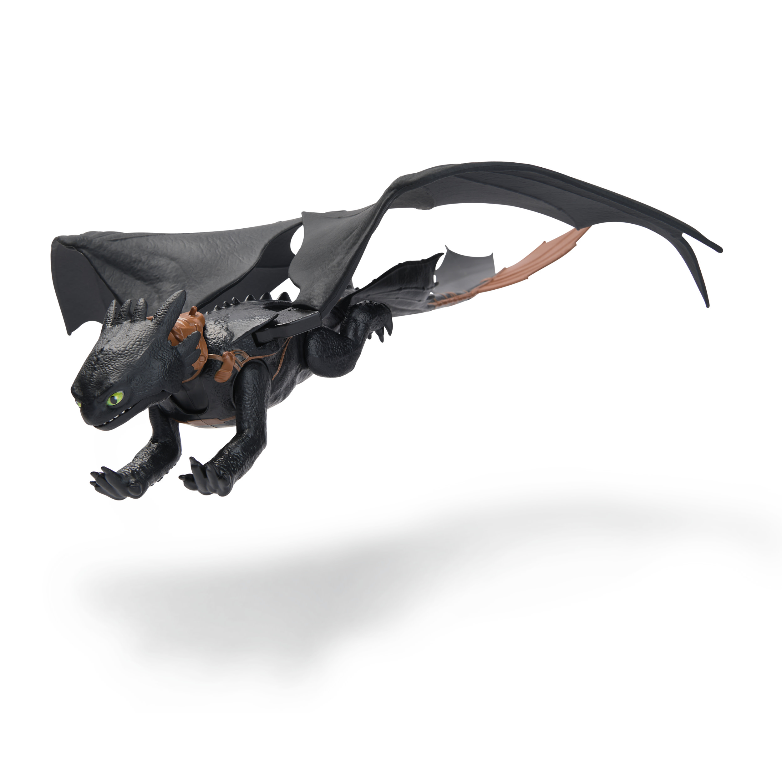 How to train your dragon DreamWorks Dragons, , Sdentato Sputafuoco, Action Figure con Luci, Suoni e Ali da oltre 60 cm, Giocattoli per Bambini, 4+ Anni