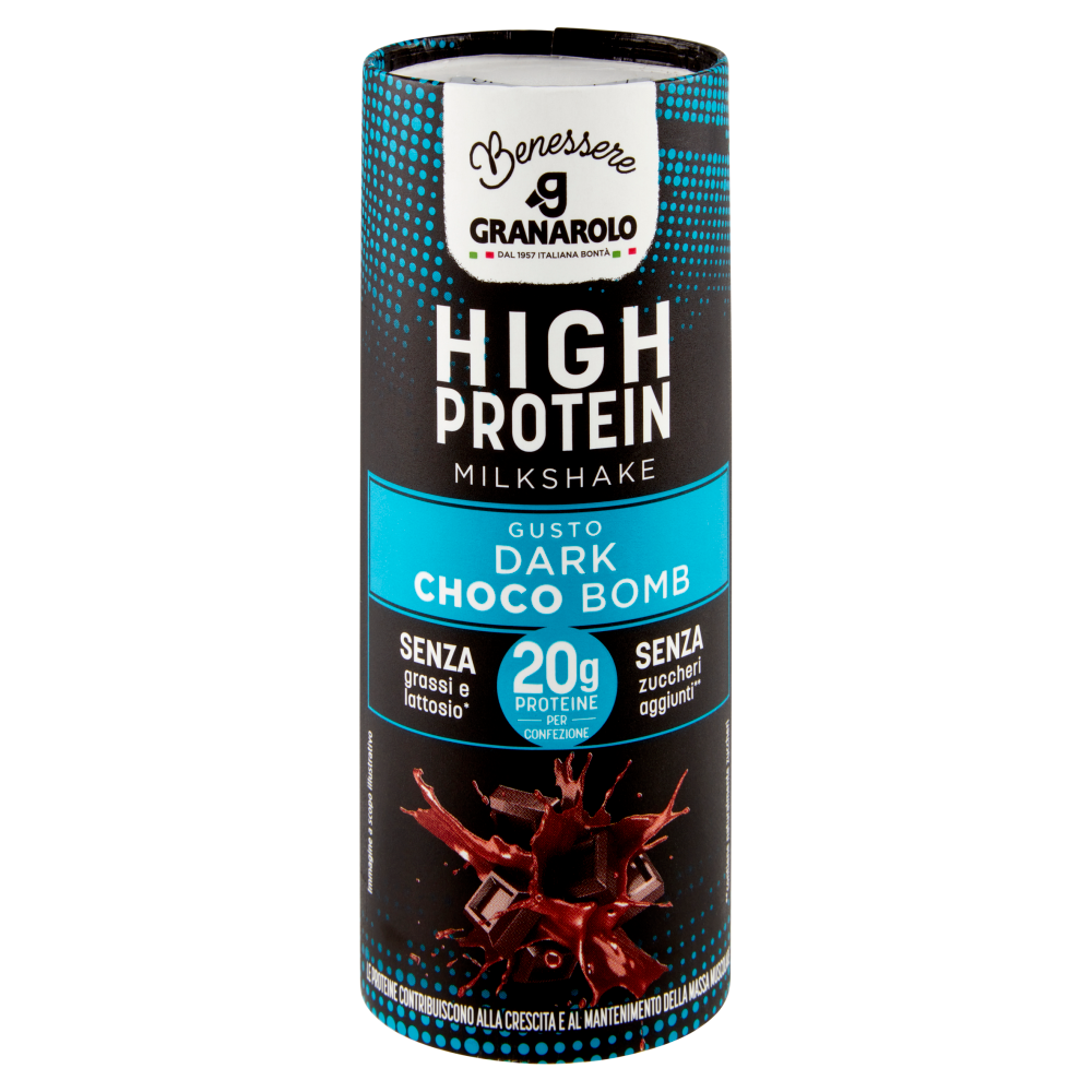 Granarolo Benessere High Protein Milkshake Gusto Dark Choco Bomb 235 ml