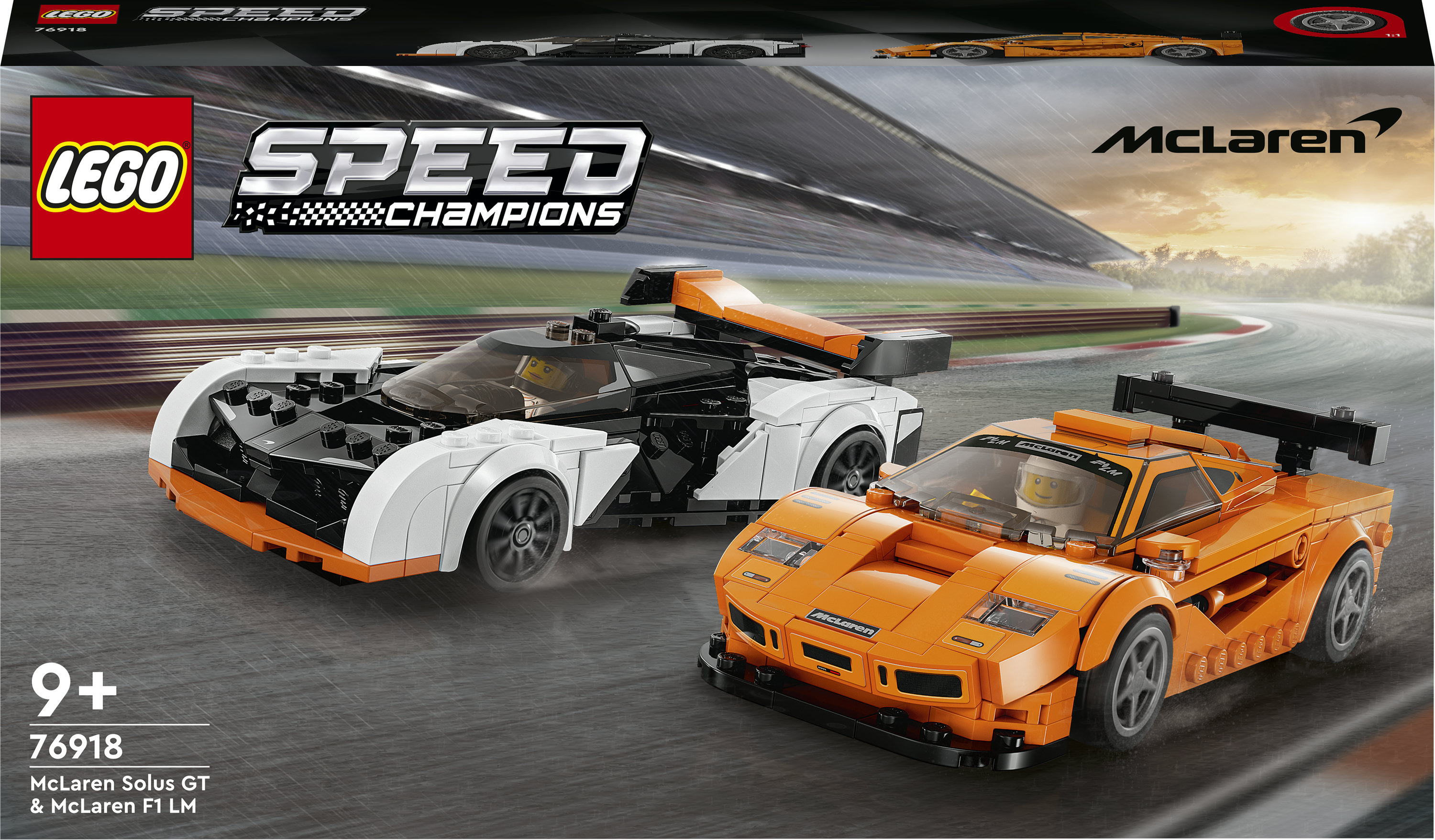 LEGO Speed Champions McLaren Solus GT & McLaren F1 LM