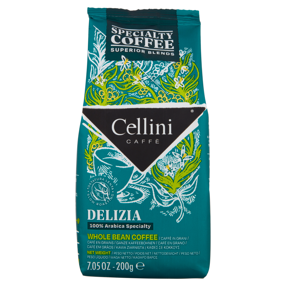 Cellini Caffè Specialty Coffee Delizia Caffè in Grani 200 g