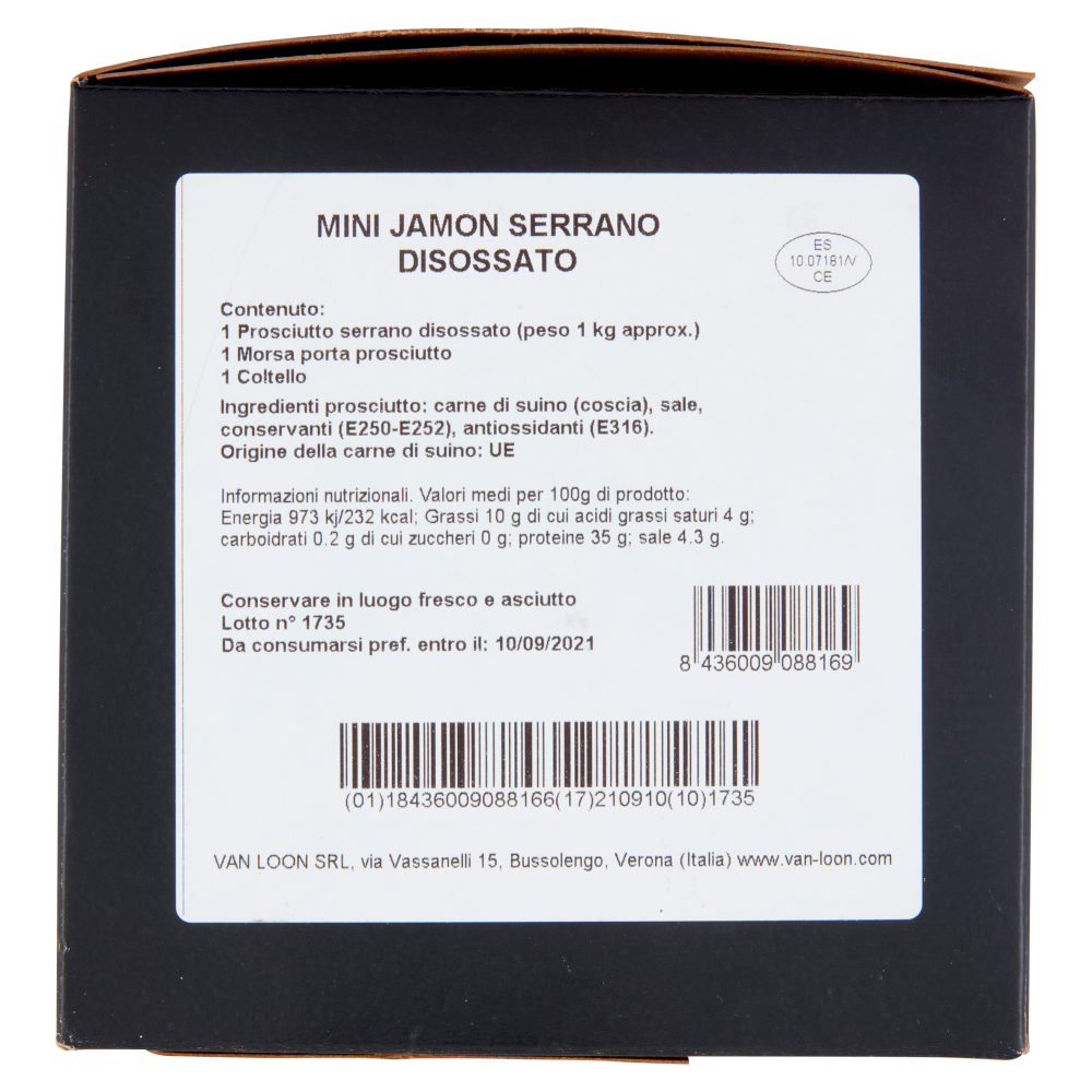 Don Juan Rodriguez Mini Jamón Serrano Disossato