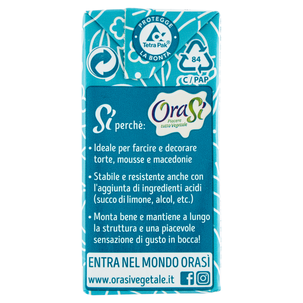 OraSì Plant Based Crema da Montare 200 ml