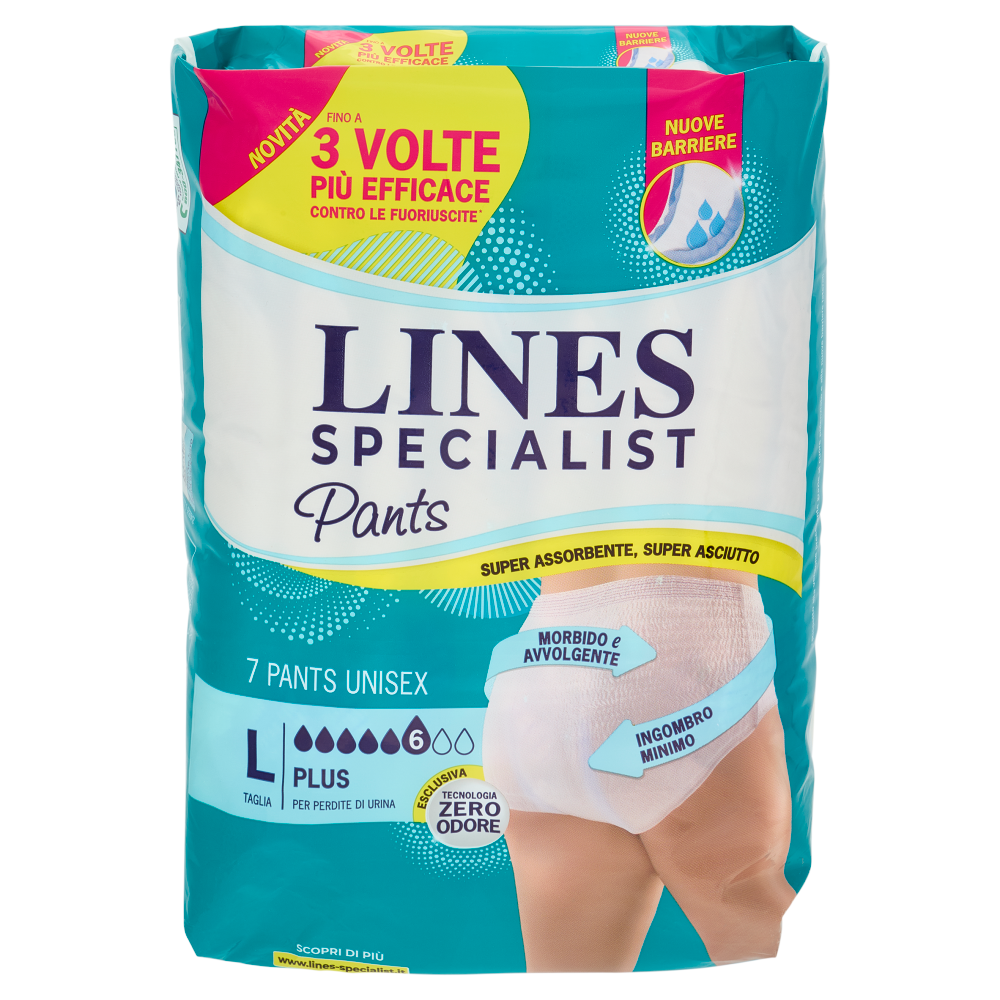 Lines Specialist Pants Unisex Taglia L Plus 7 pz