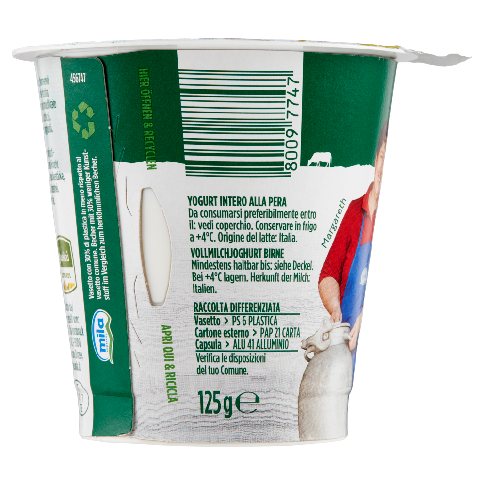 mila Yogurt Intero Pera 125 g
