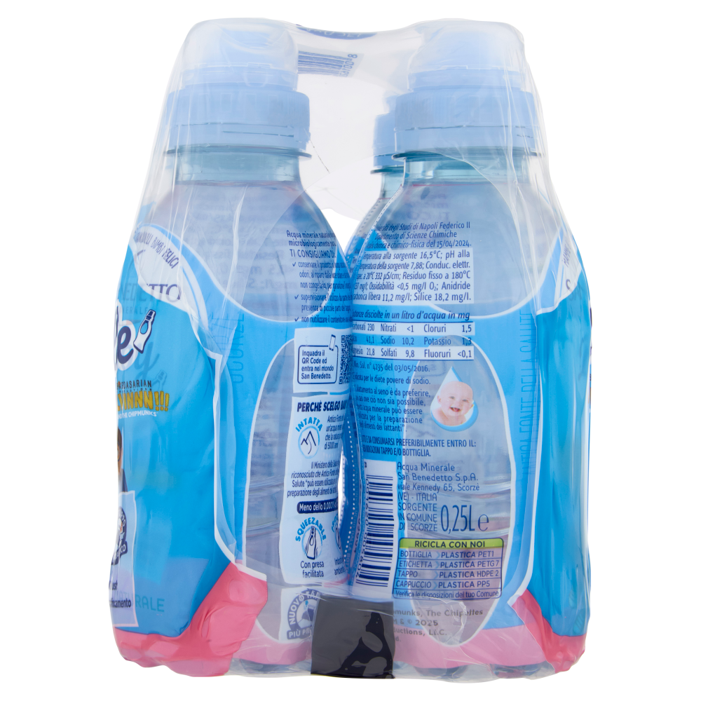 San Benedetto Baby Bottle Naturale P&P fardello 4x0,25L