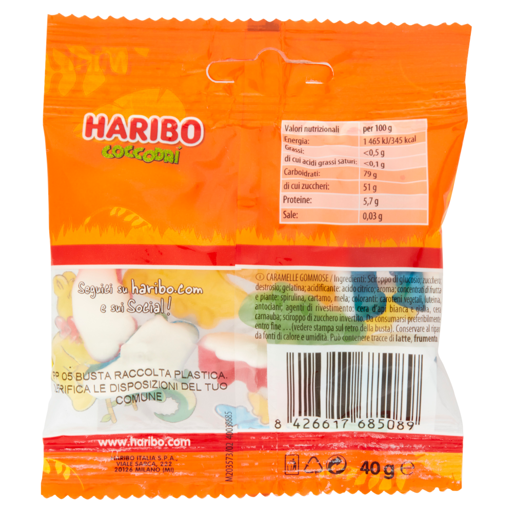 Haribo Coccodrí 40 g