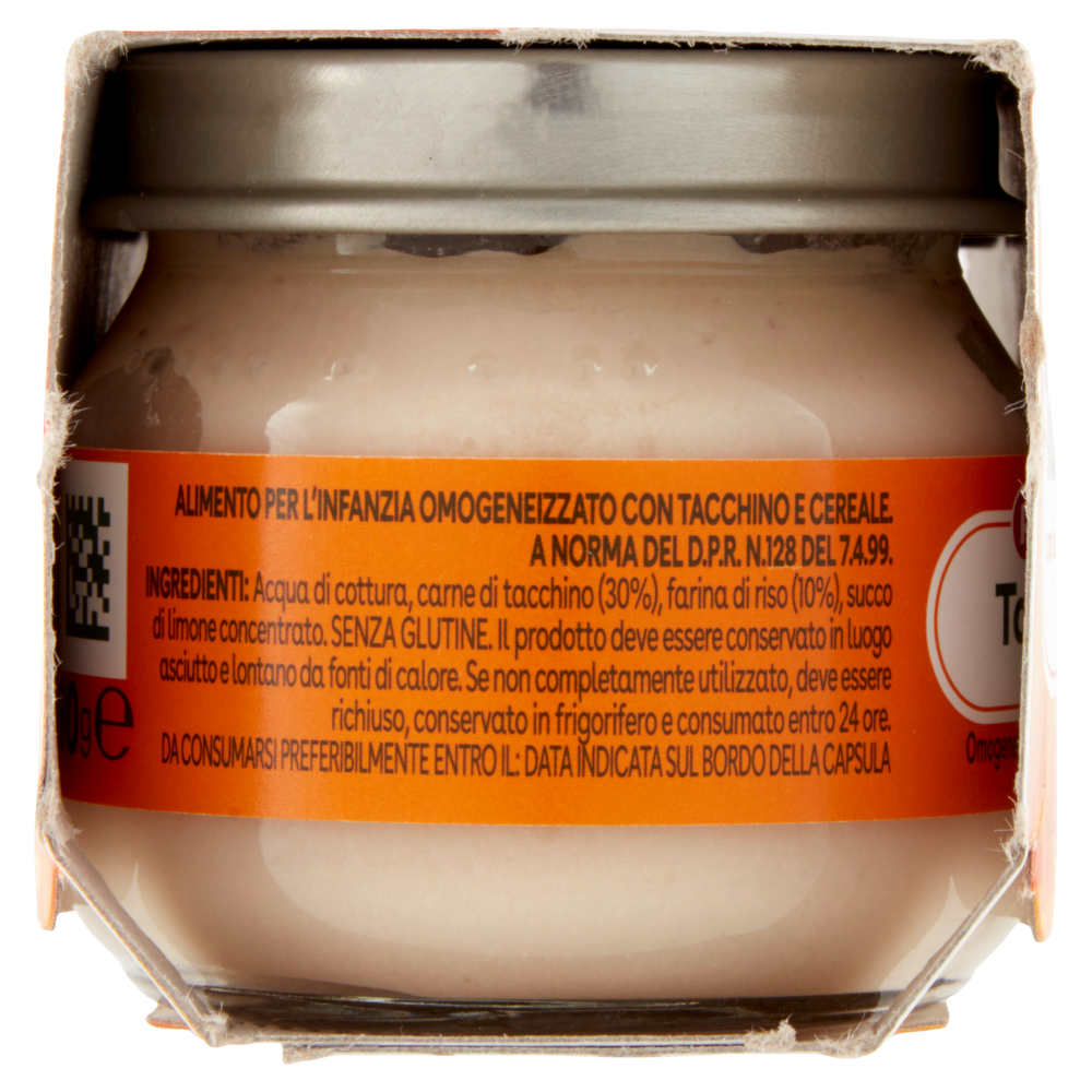 Plasmon Omogeneizzato Tacchino con cereale 2 x 80 g