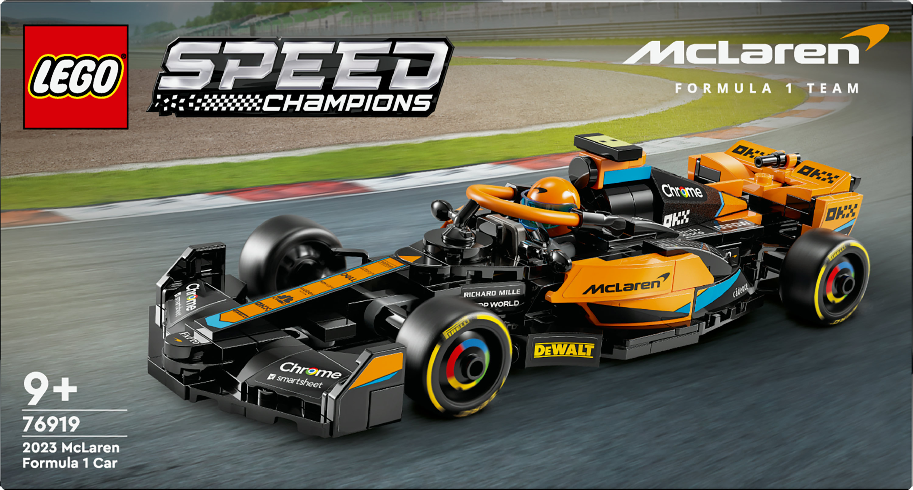 LEGO Speed Champions Monoposto da corsa McLaren Formula 1 2023