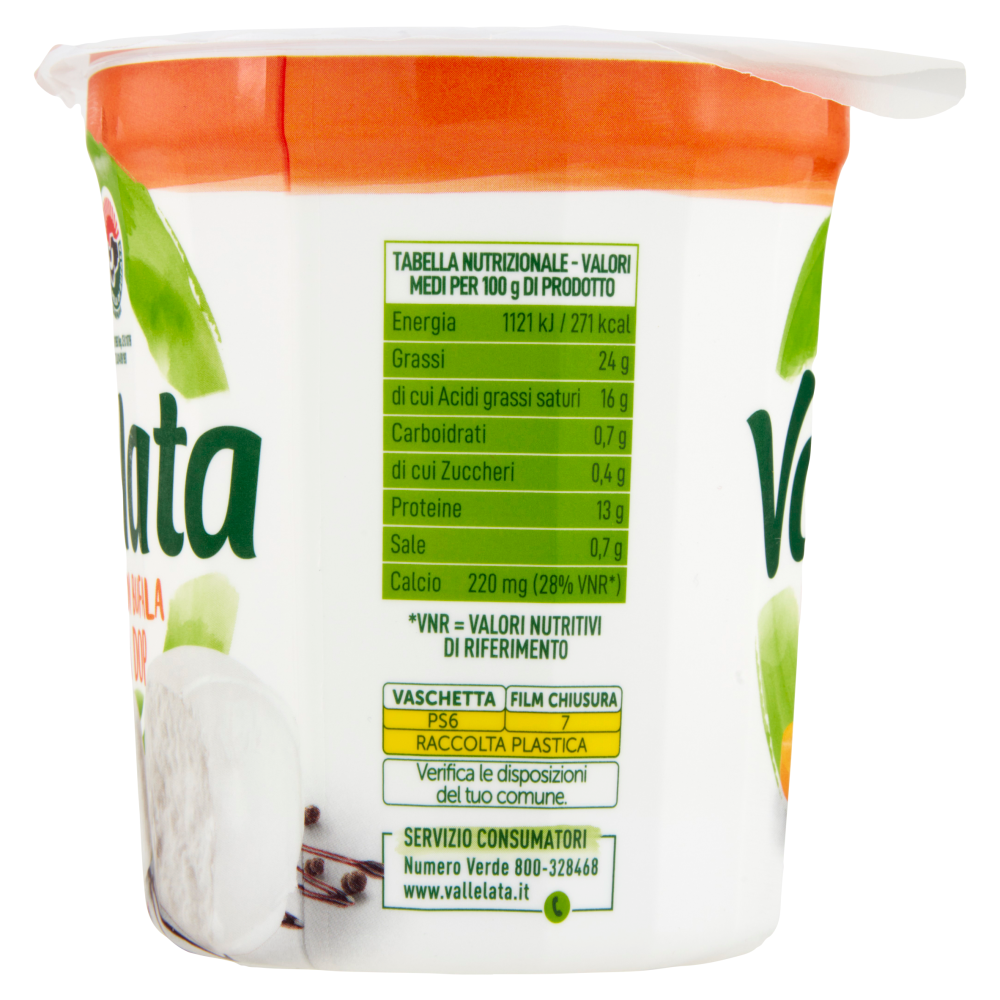 Vallelata Mozzarella di Bufala Campana DOP 180 g