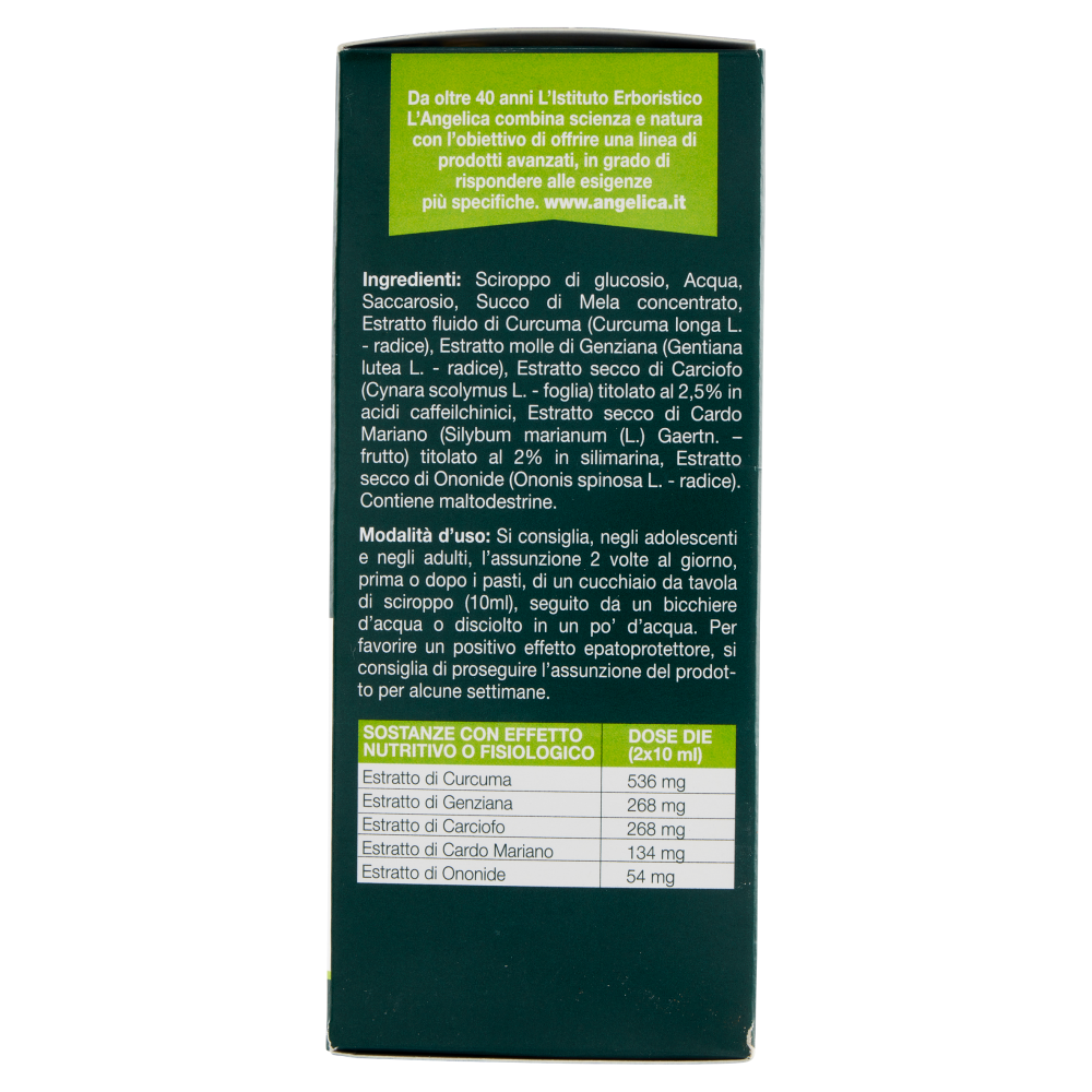 L'Angelica Advance Depura Fegato sciroppo 250 ml