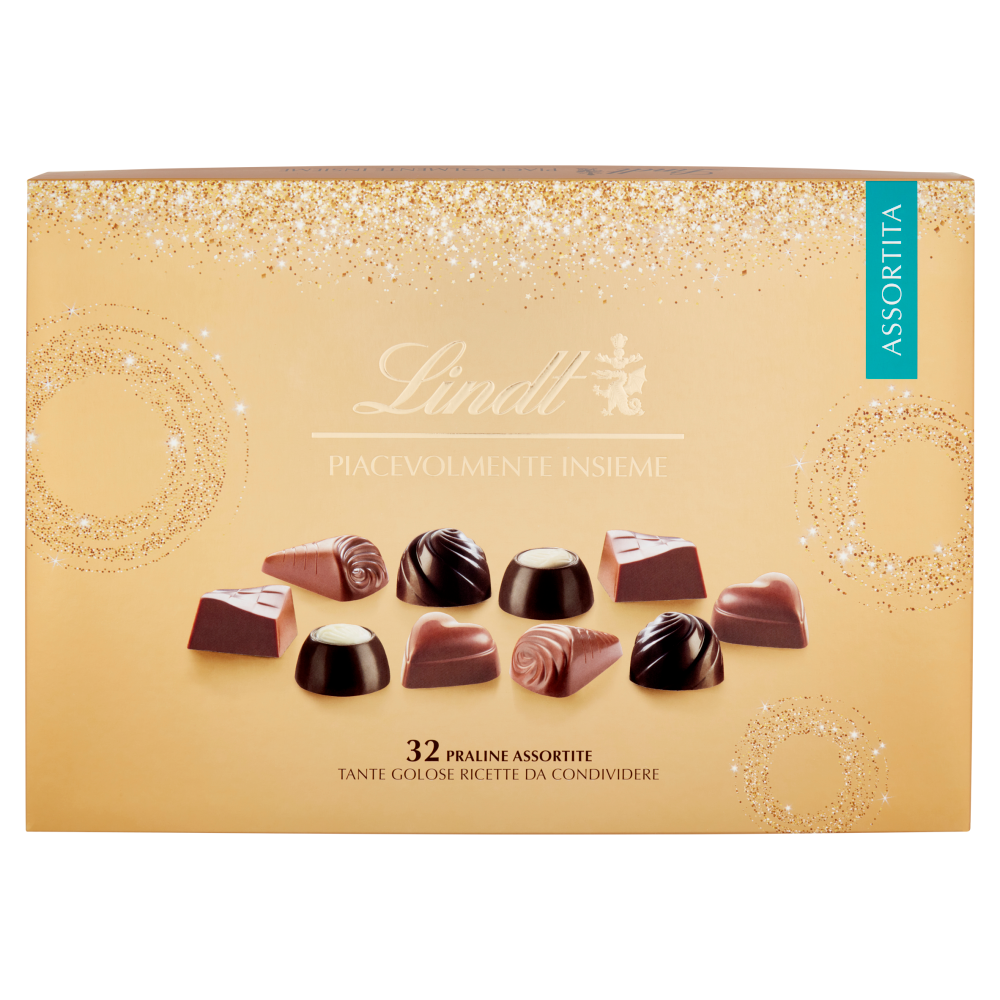 Lindt Piacevolmente Insieme Cioccolatini assortiti Cioccolato fondente Scatola regalo 316g