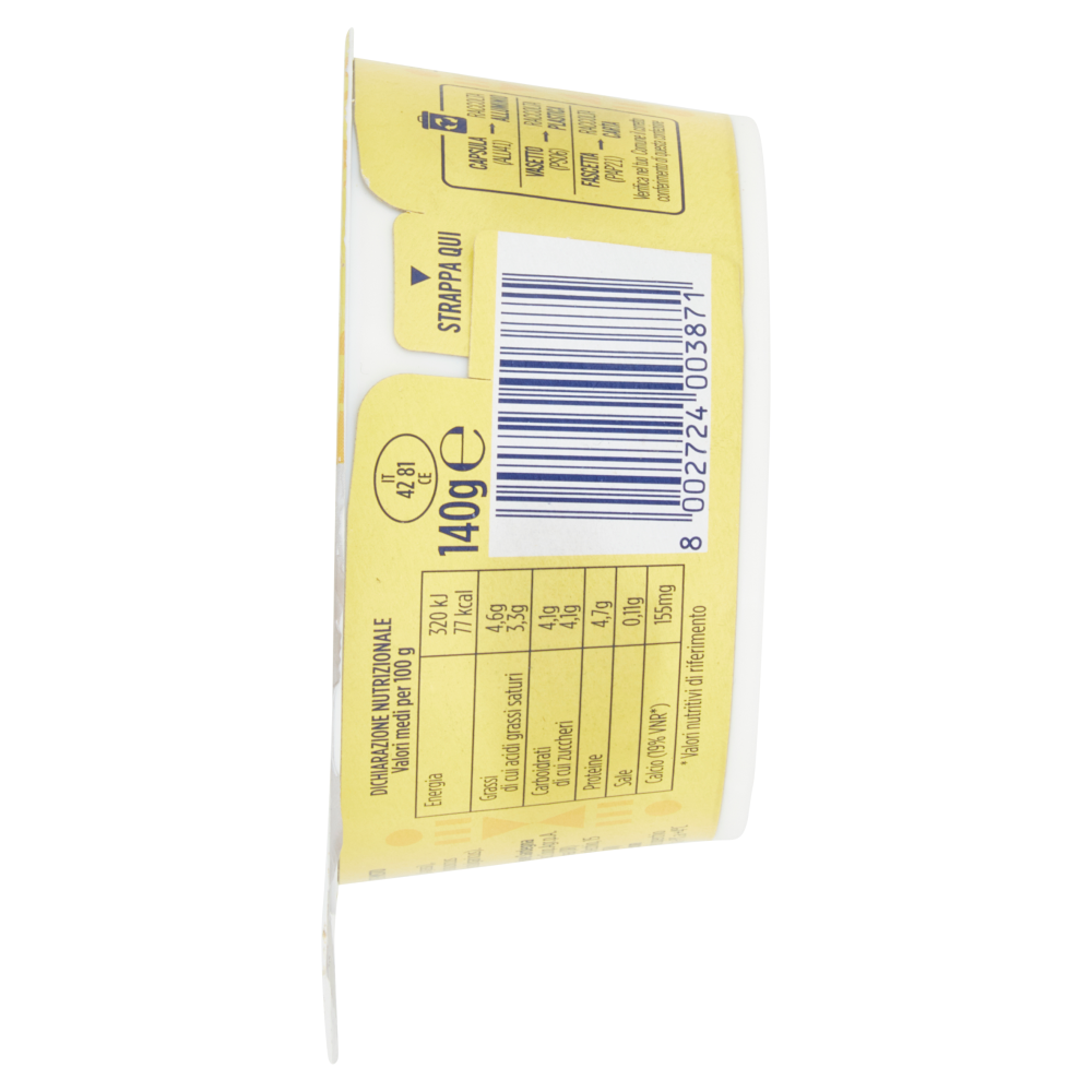 Arborea Ayo Yogurt Ricco di Proteine 140 g