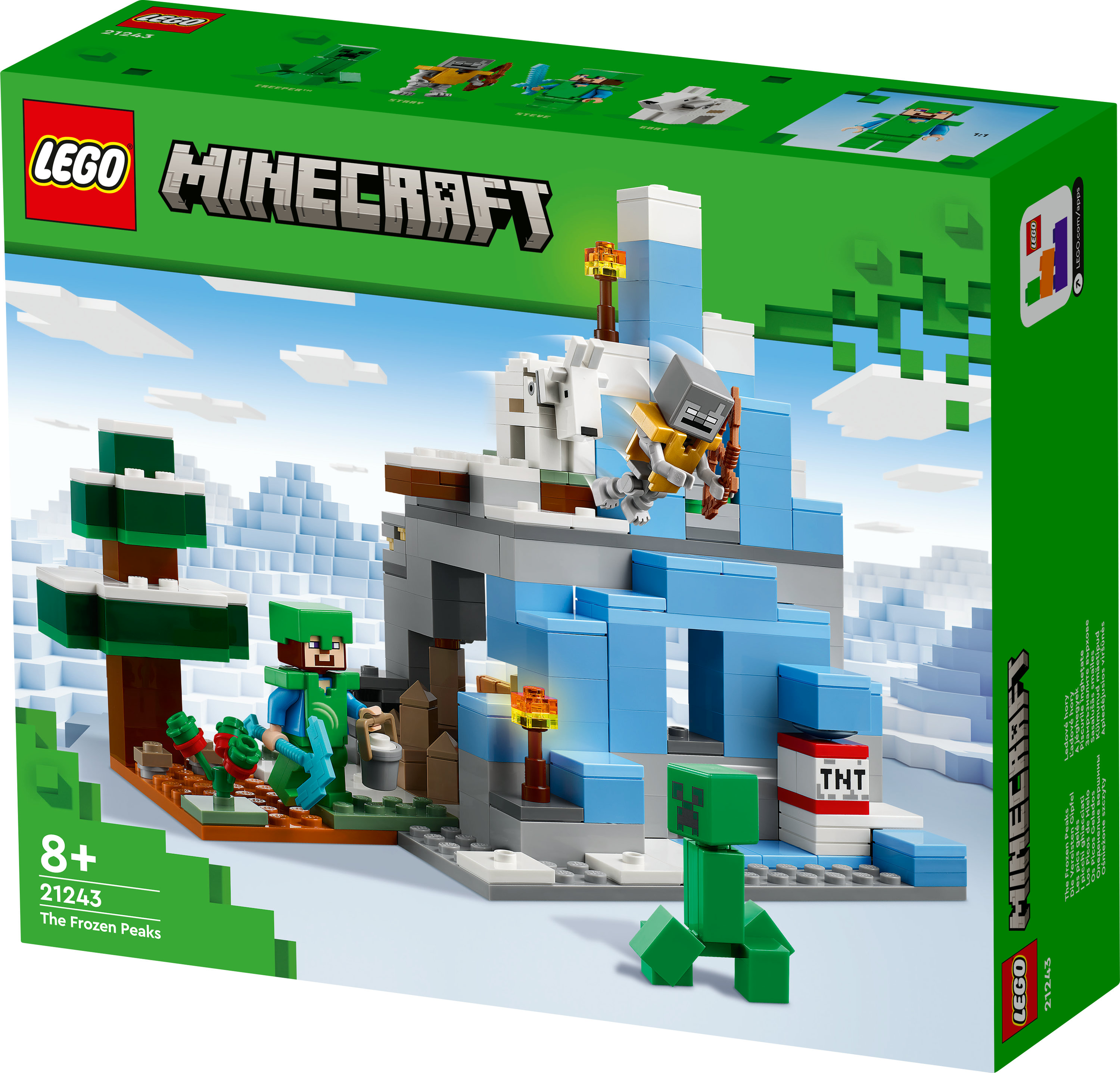 LEGO Minecraft I picchi ghiacciati