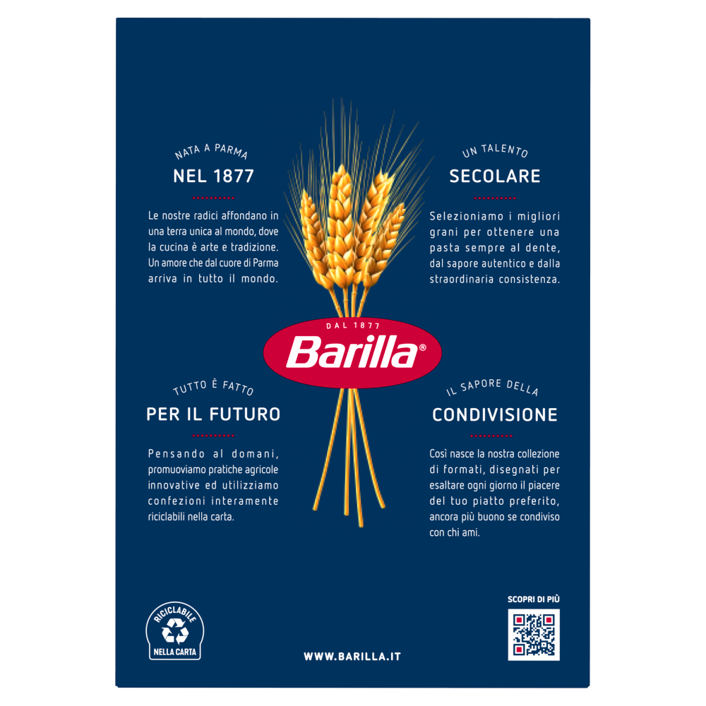 Barilla Pasta Rigatoni n.89 500g