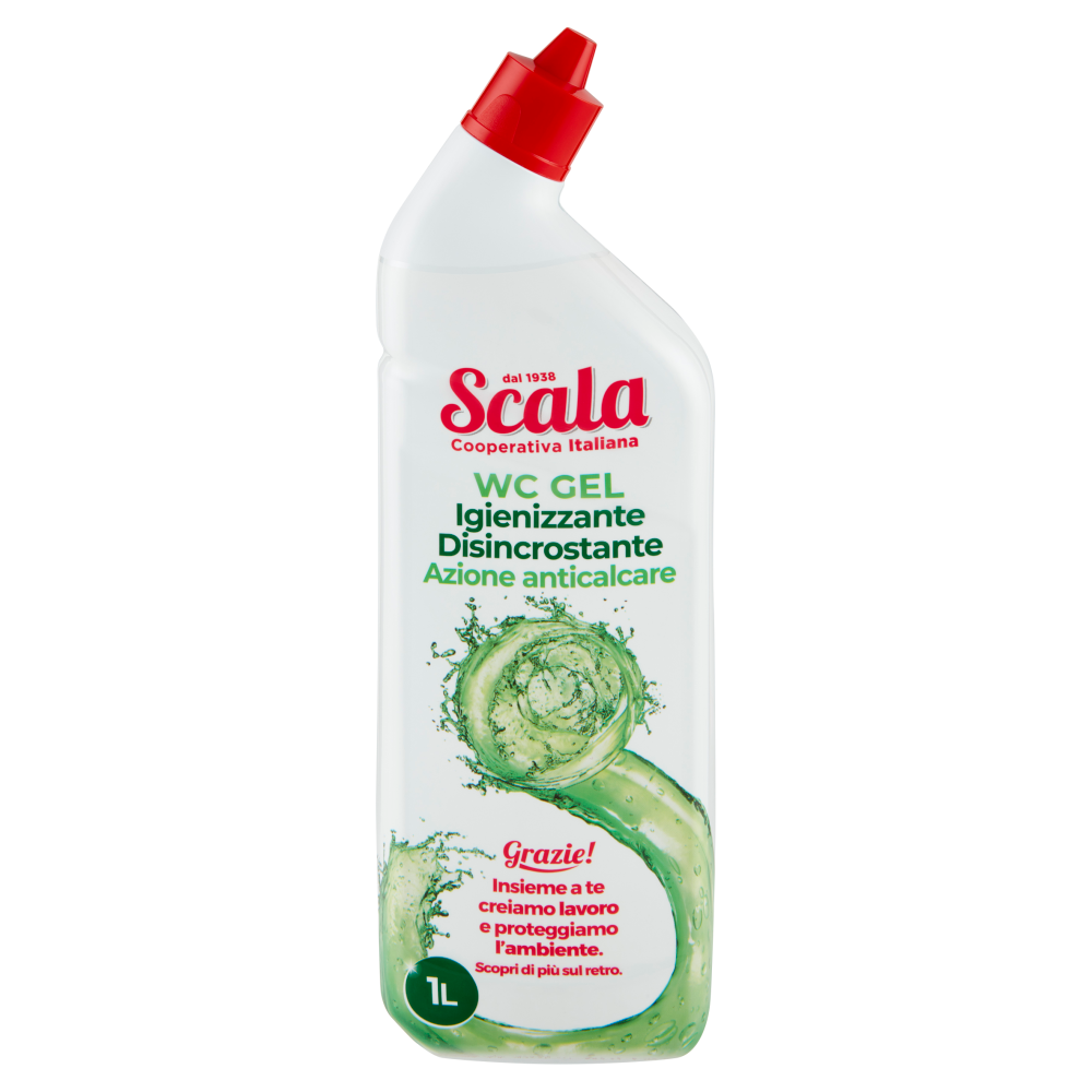 Scala WC Gel Igienizzante Disincrostante Azione anticalcare 1L