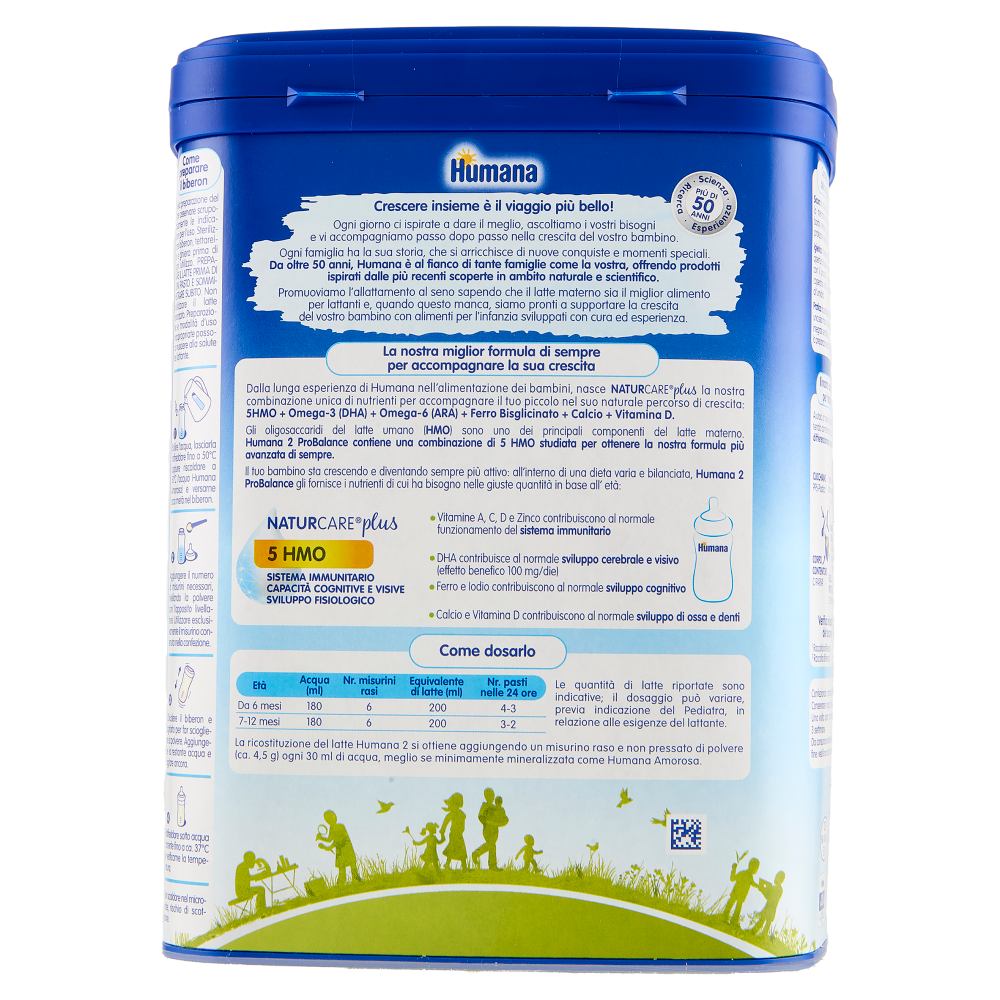 Humana Probalance 2 Latte di Proseguimento 800 g