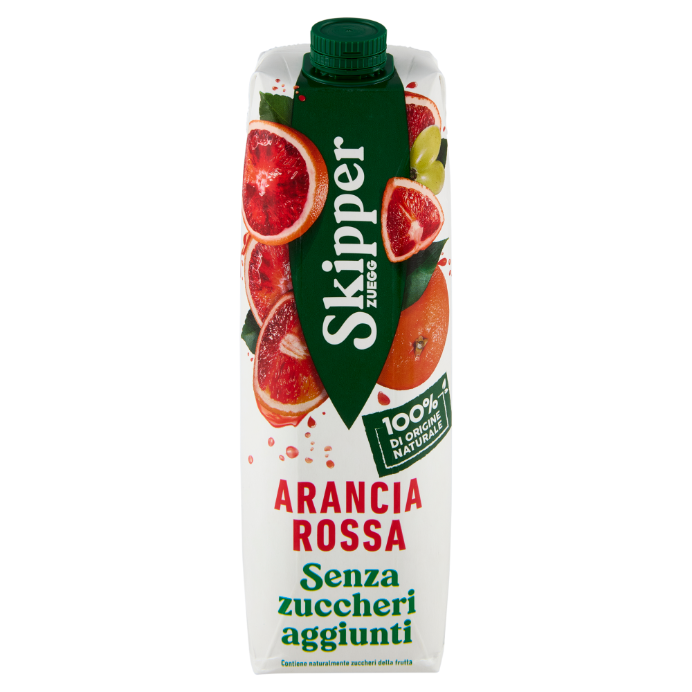 Zuegg Skipper Arancia Rossa Senza zuccheri aggiunti 1000 ml