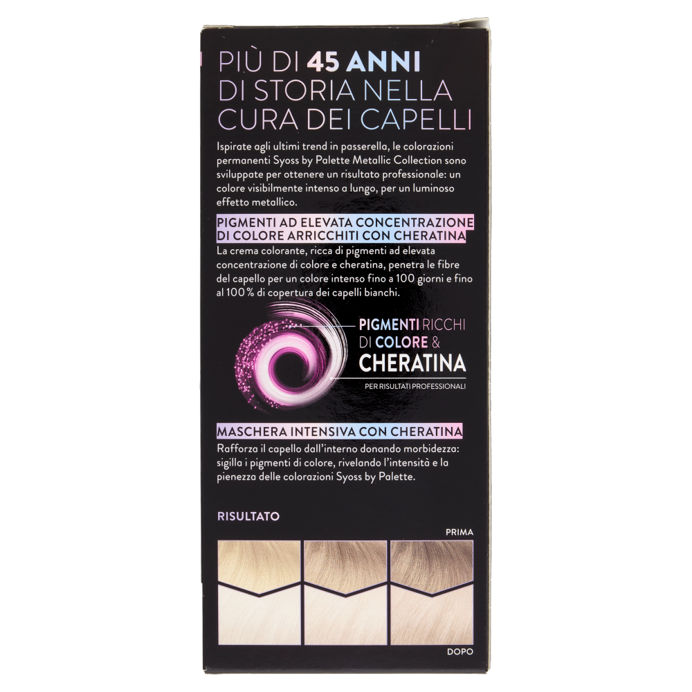 Syoss By Palette Colorazione Permanente 12_53 Biondo Platino Perlato