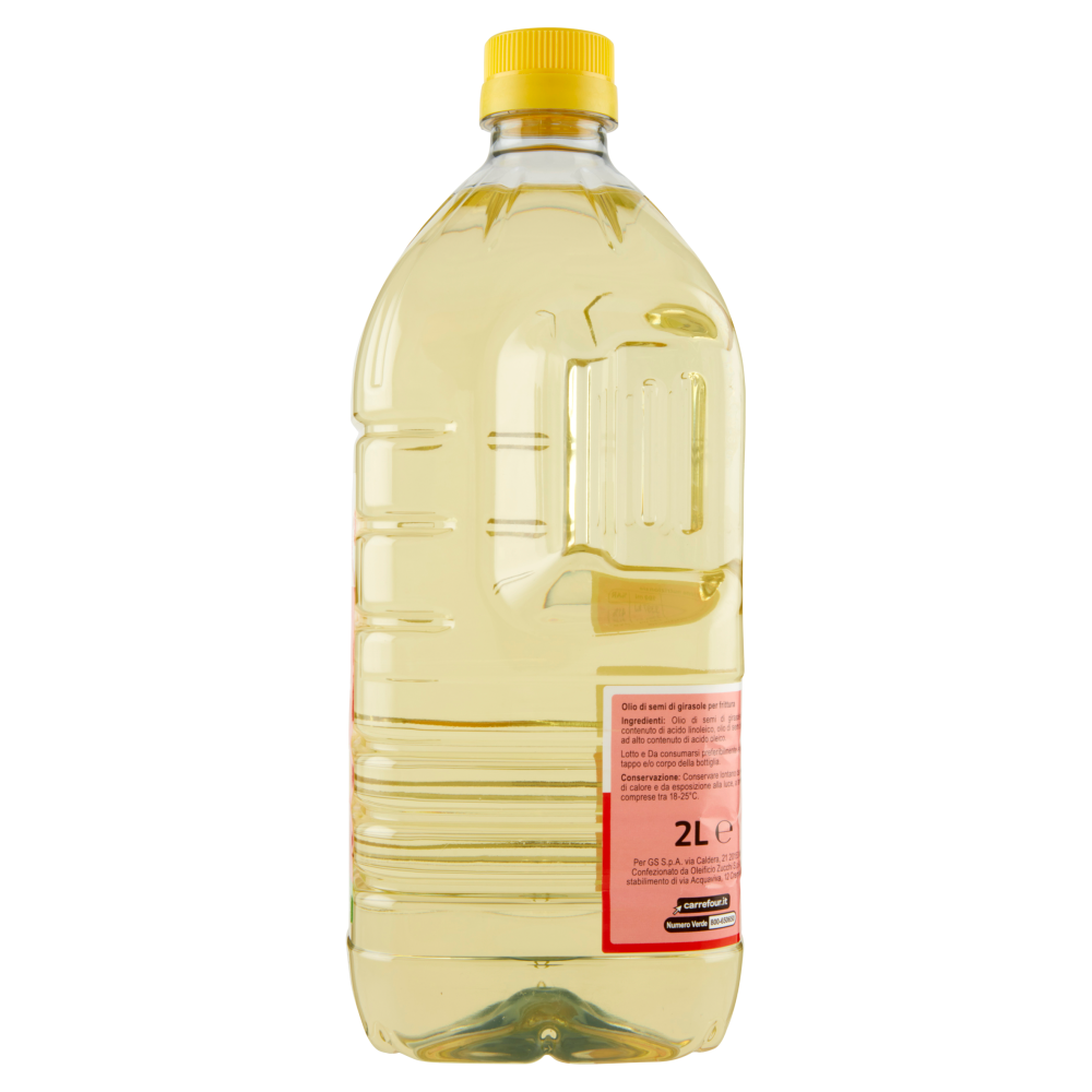 Carrefour Classic Olio di Semi di Girasole per Frittura 2 L
