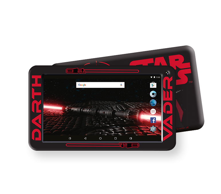eSTAR Star Wars Rockchip 8 GB 17,8 cm (7") 1 GB Wi-Fi 4 (802.11n) Android 6.0 Nero, Rosso