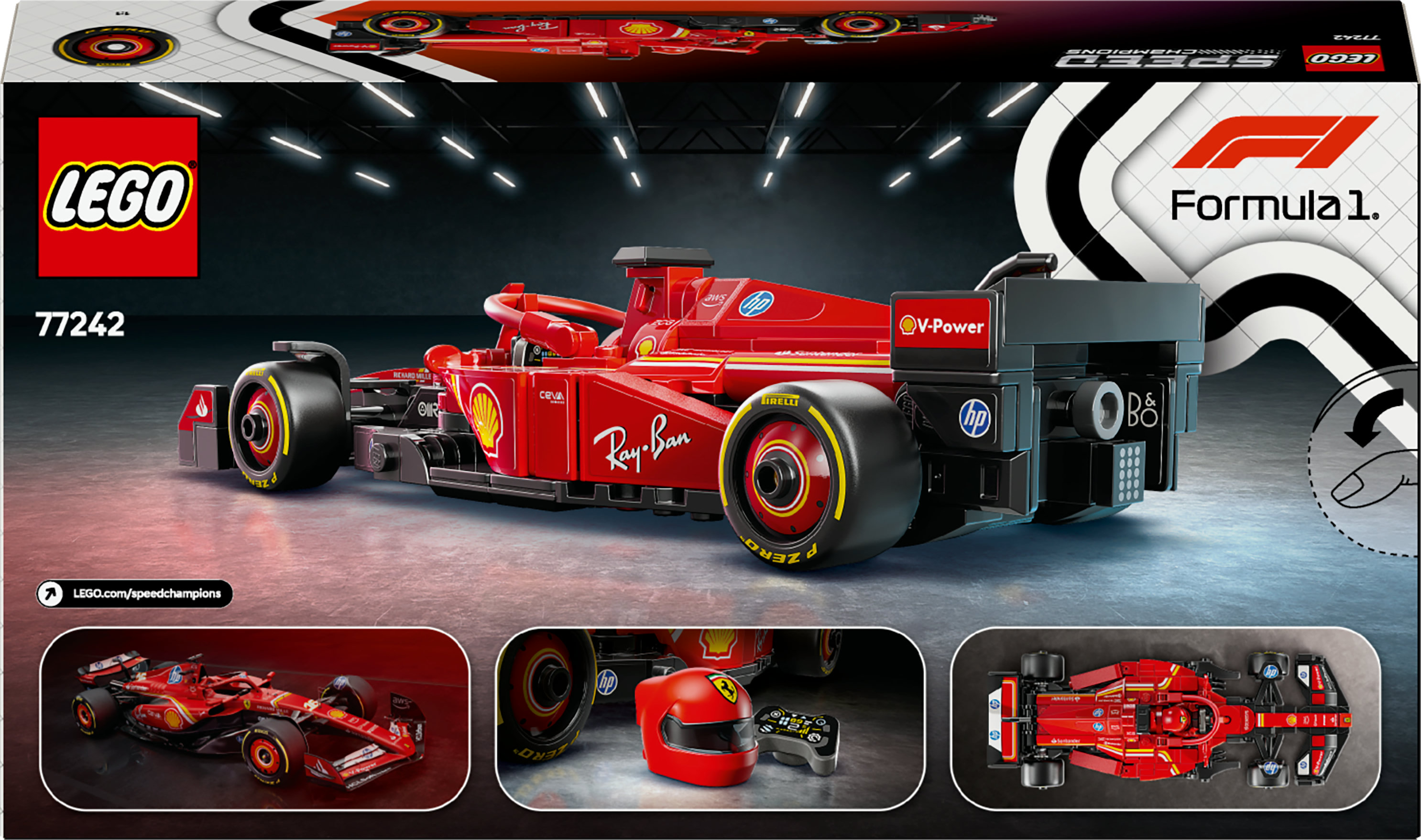LEGO Speed Champions Auto da corsa F1® Ferrari SF-24