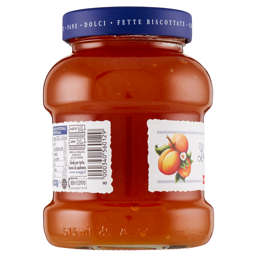 Zuegg La Pasticcera Albicocche 600 g