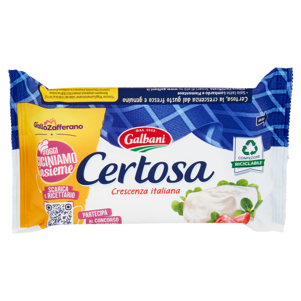 Galbani Certosa Crescenza Italiana 165 g