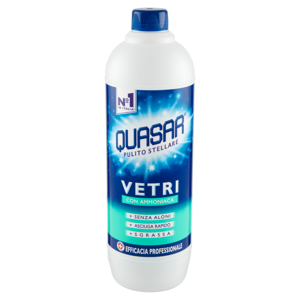 Quasar Vetri con Ammoniaca Ricarica 650 ml