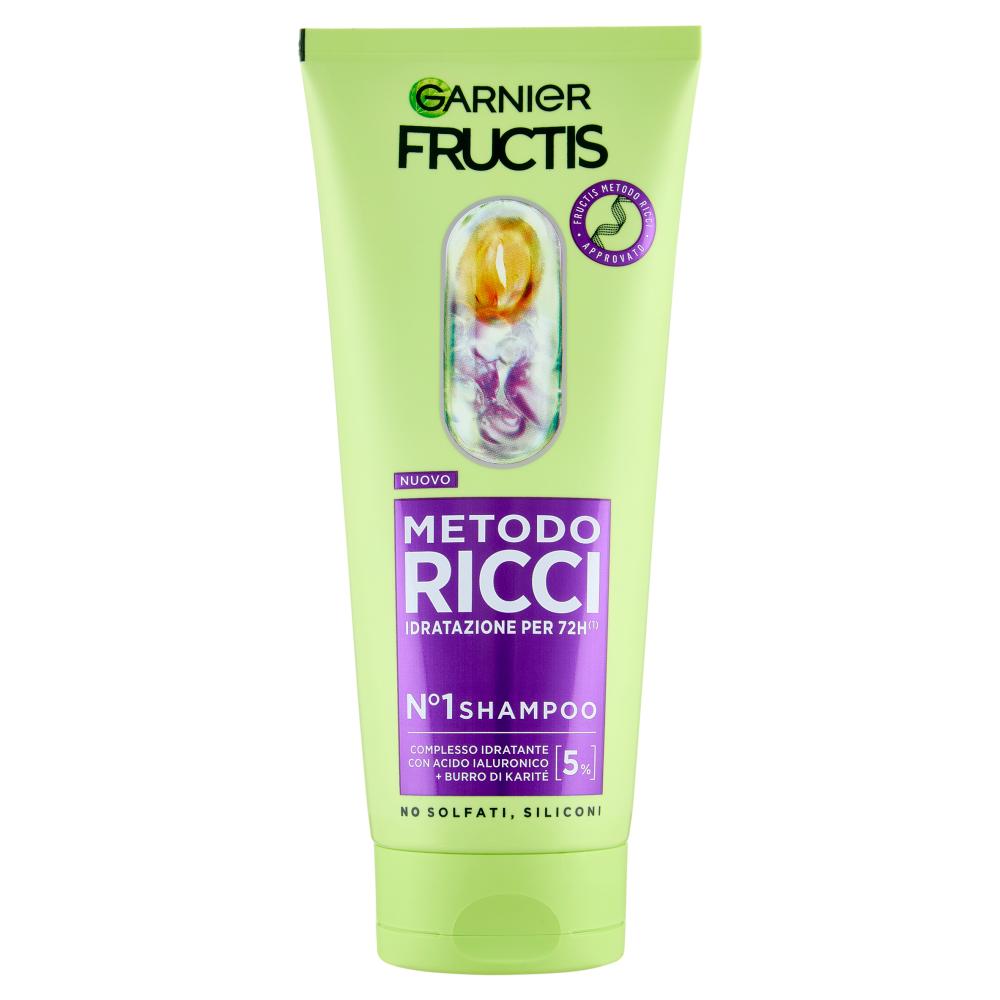 Garnier Fructis Metodo Ricci N°1 Shampoo, 200 ml