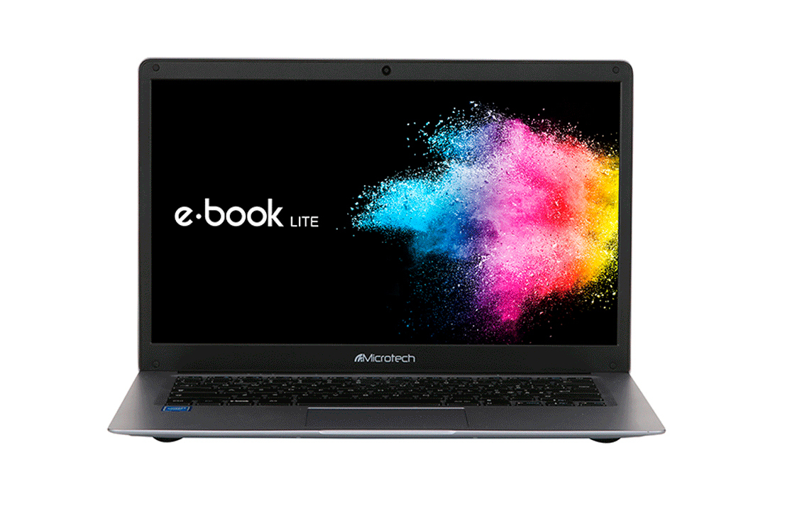 Microtech e-book Lite Intel® Celeron® N N4020 Computer portatile 35,8 cm (14.1") Full HD 4 GB LPDDR4-SDRAM 64 GB eMMC Wi-Fi 5 (802.11ac) Windows 10 Pro Argento