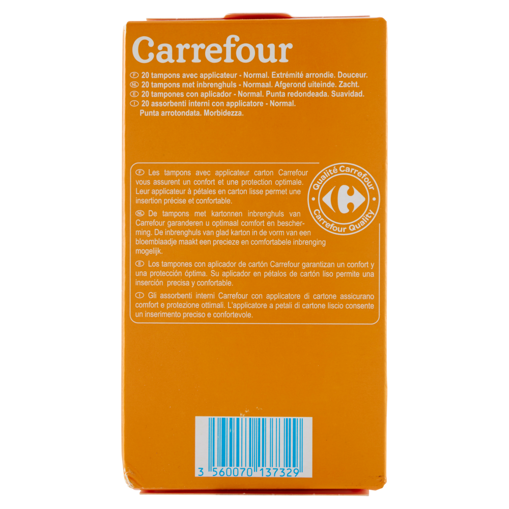 Carrefour Assorbenti interni con applicatore Normal 20 pz
