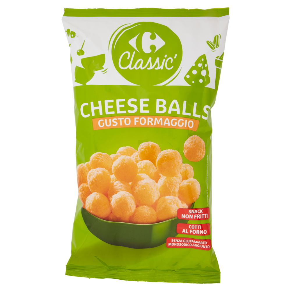 Carrefour Classic Cheese Balls Gusto Formaggio 125 g